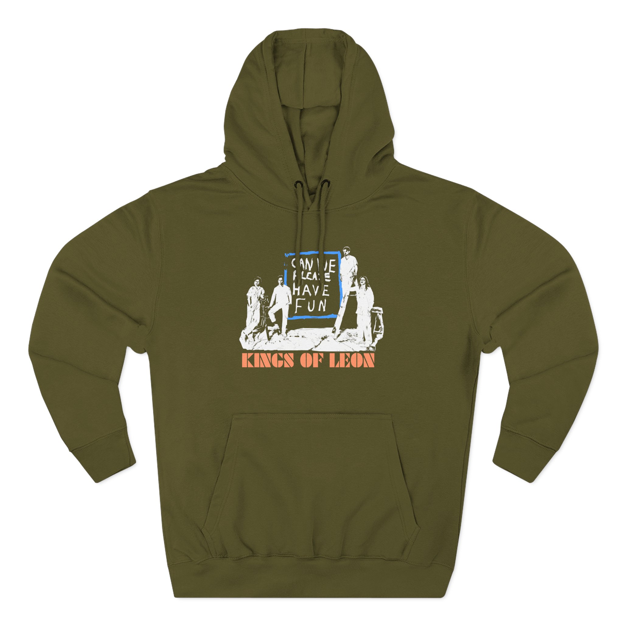 Kings of Leon Painters NA Three-Panel Fleece Hoodie