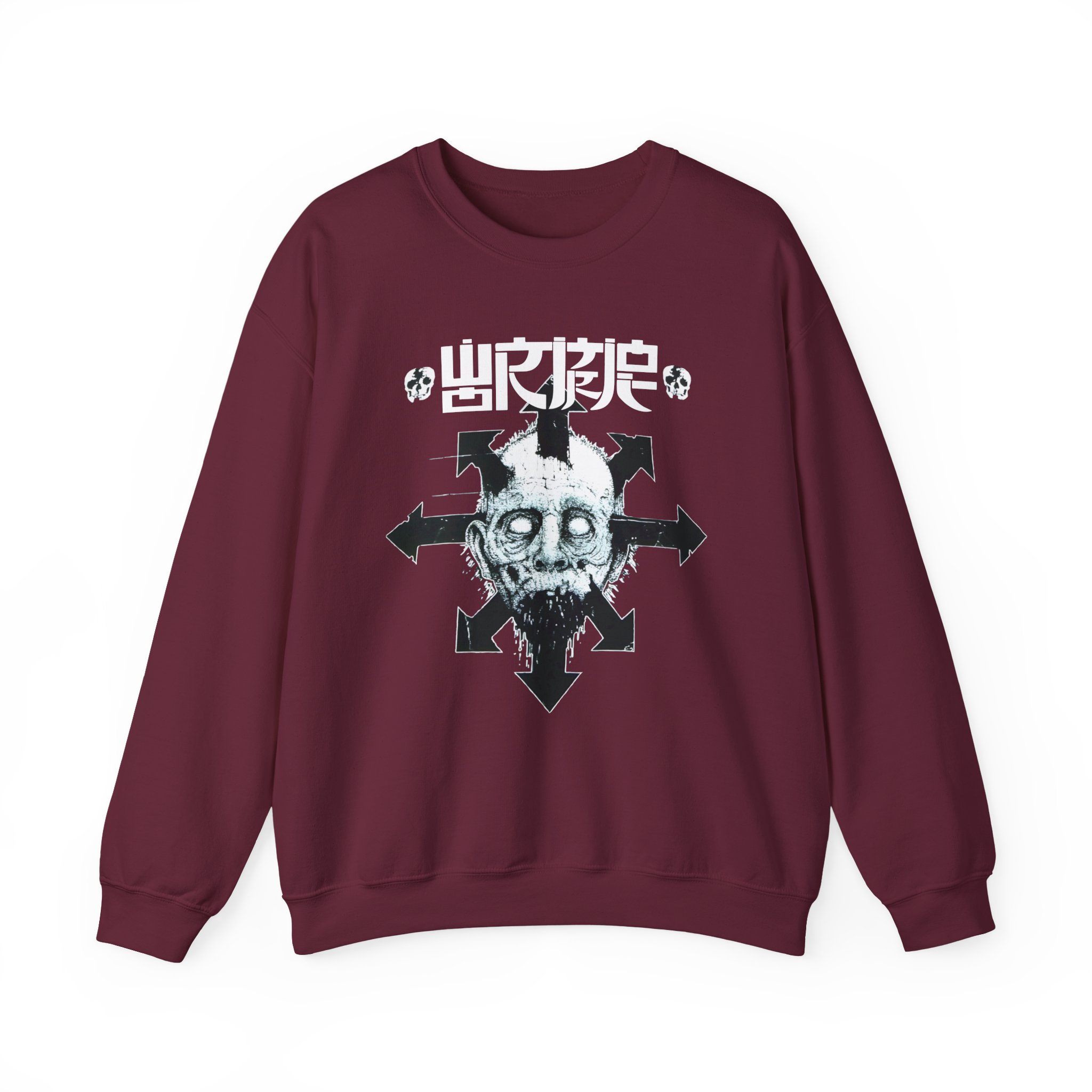Wormrot Star of Chaos Unisex Heavy Blendâ„¢ Crewneck Sweatshirt