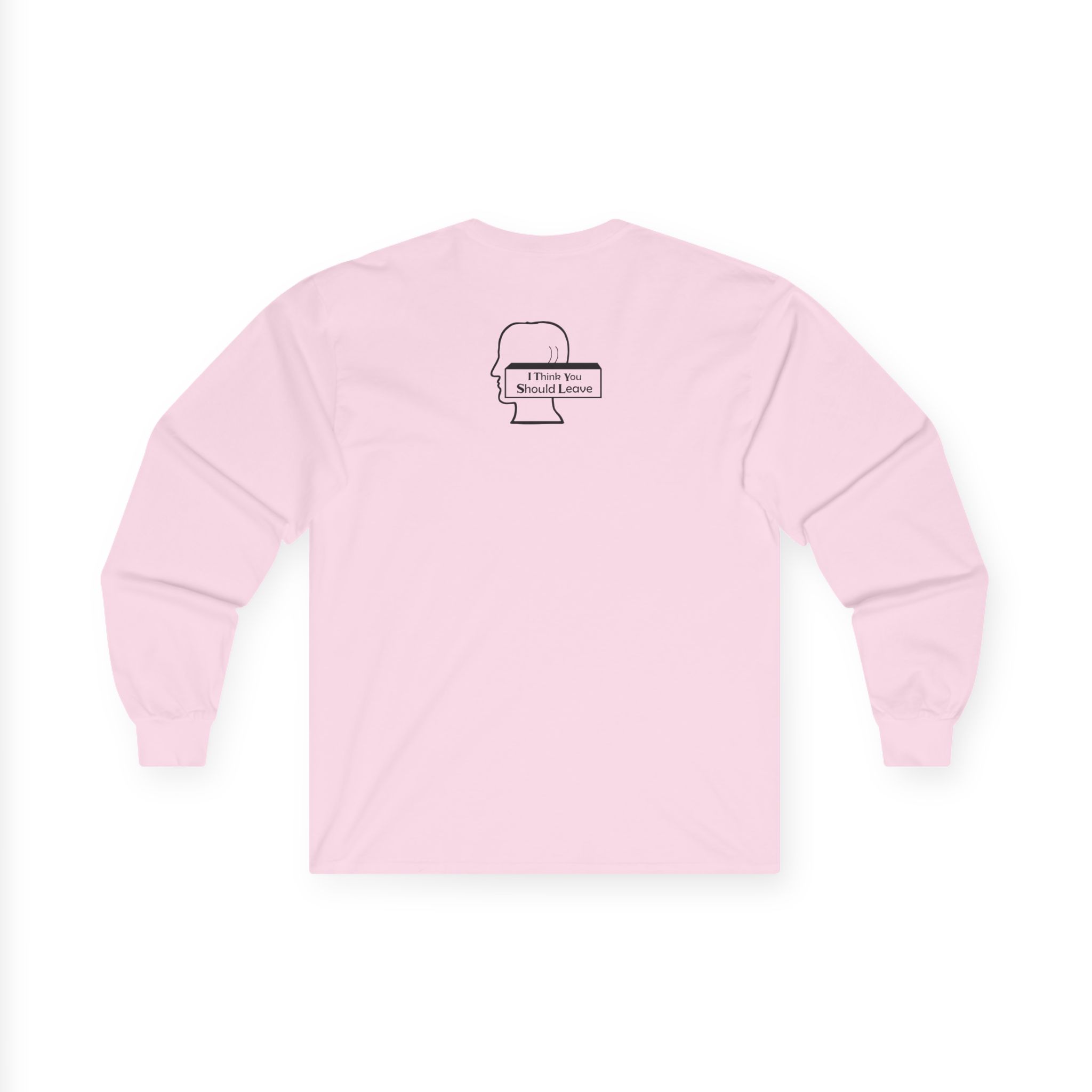 I Think You Should Leave Pixel Unisex Ultra Cotton Long Sleeve Tee