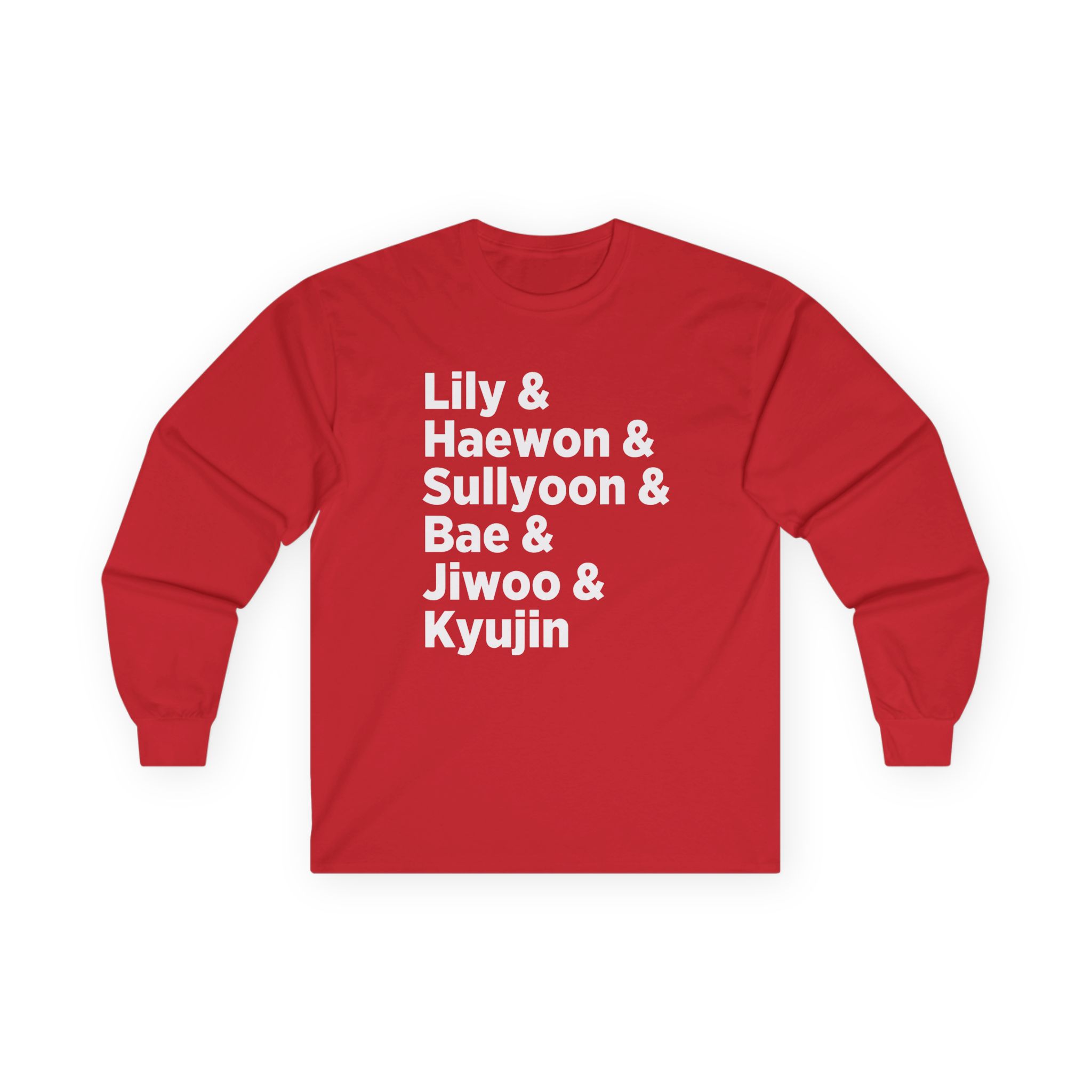 Nmixx Unisex Ultra Cotton Long Sleeve Tee