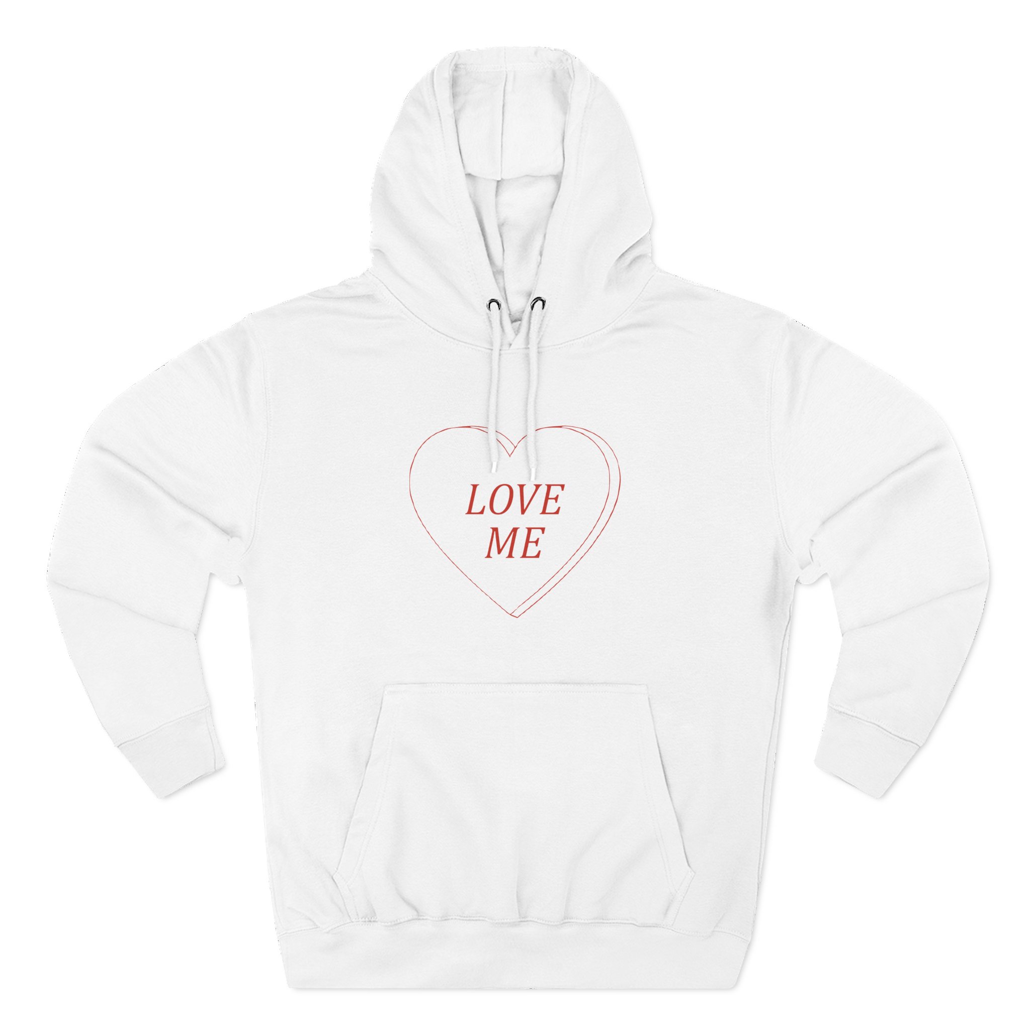 Jess Glynne Love Me Heart Three-Panel Fleece Hoodie