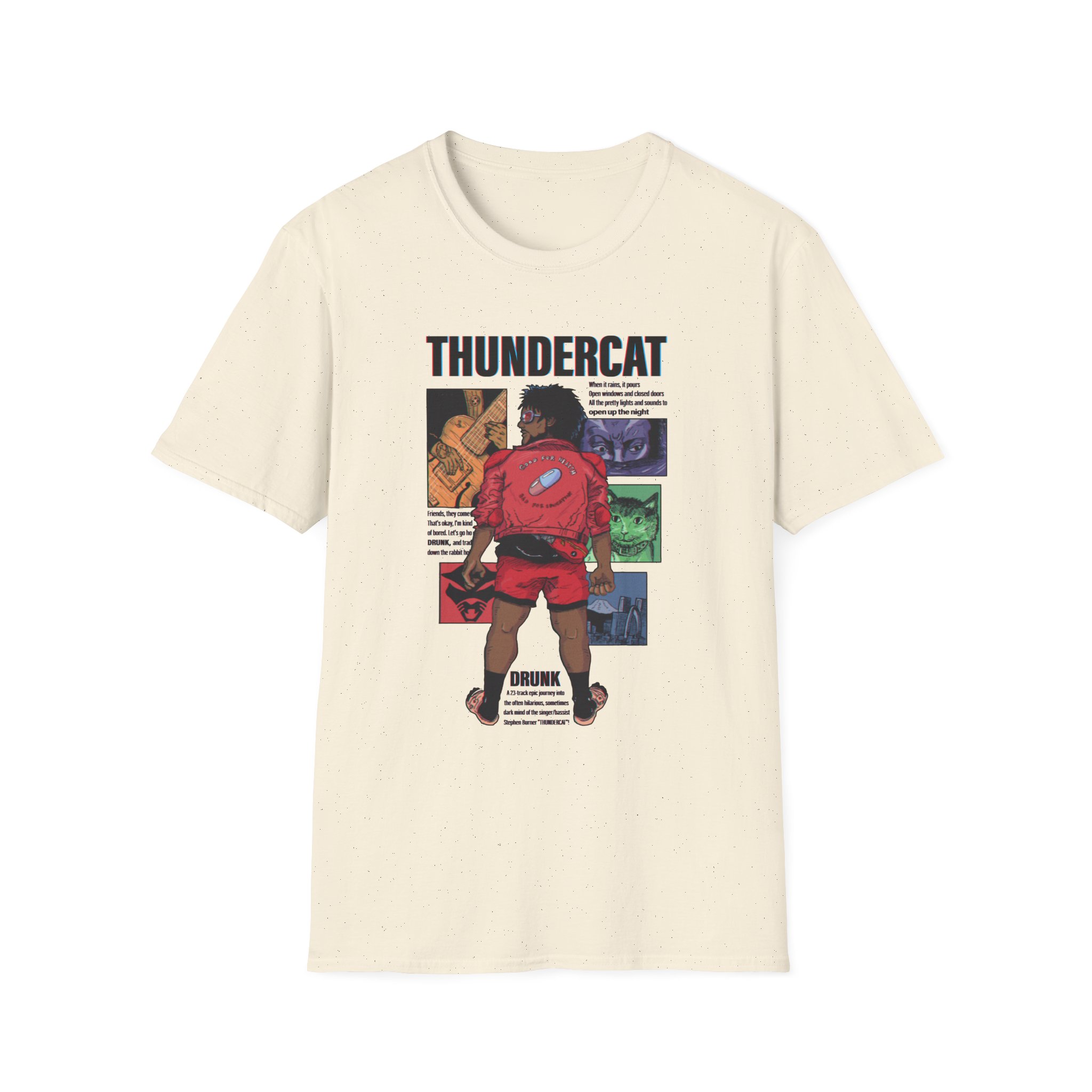 Thundercat Manga Unisex Softstyle T-Shirt