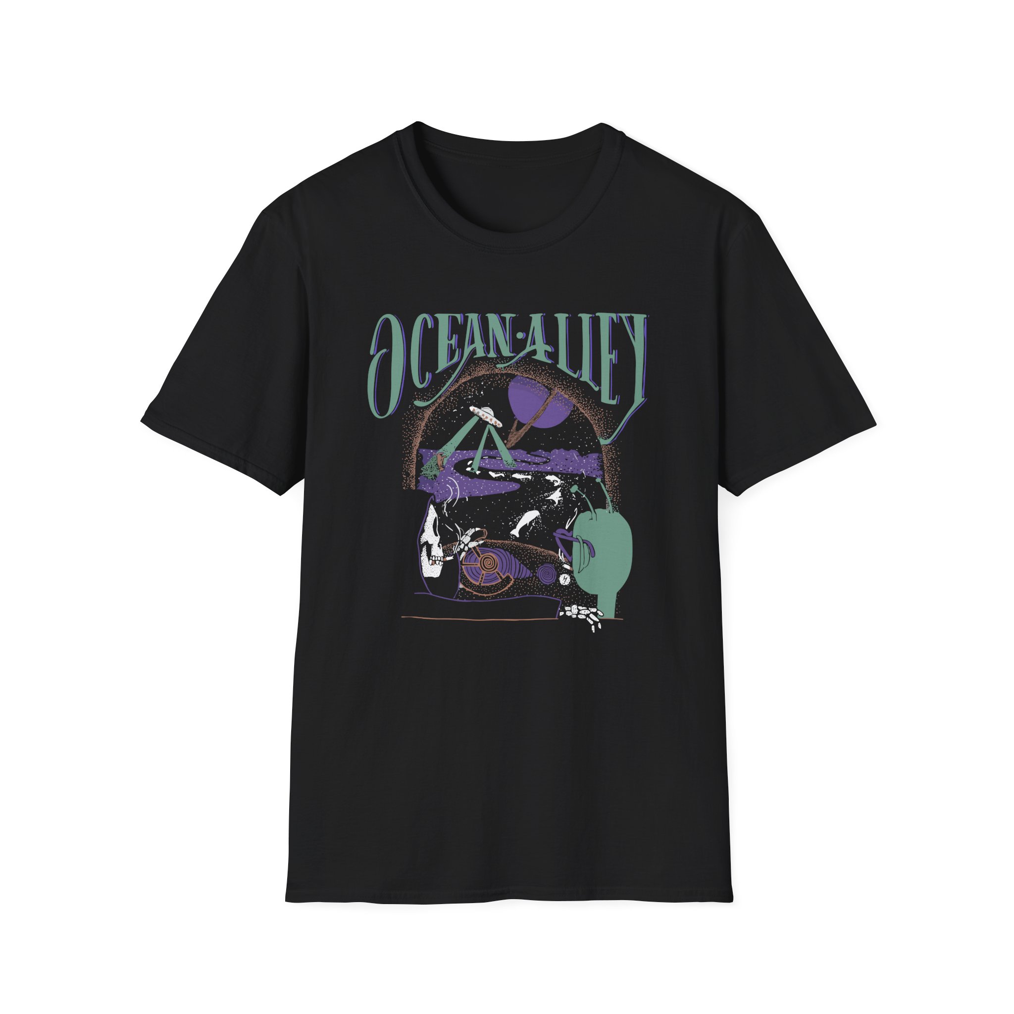Ocean Alley Alien Unisex Softstyle T-Shirt