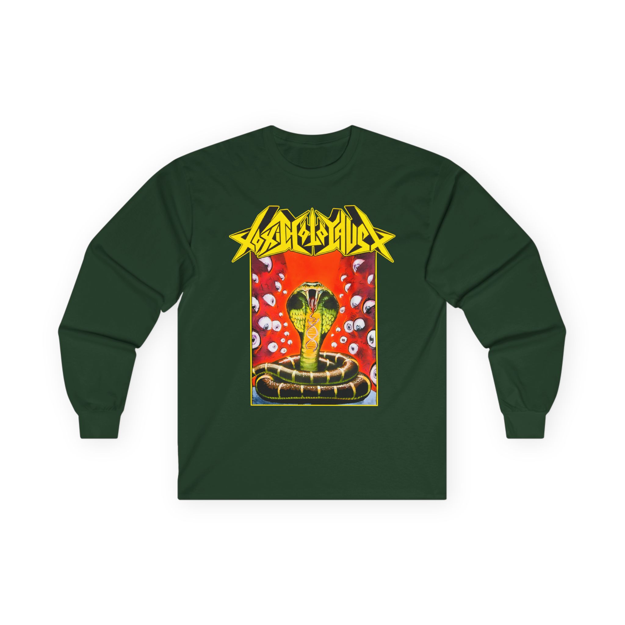 Toxic Holocaust Chemistry of Consciousness Album Art Unisex Ultra Cotton Long Sleeve Tee