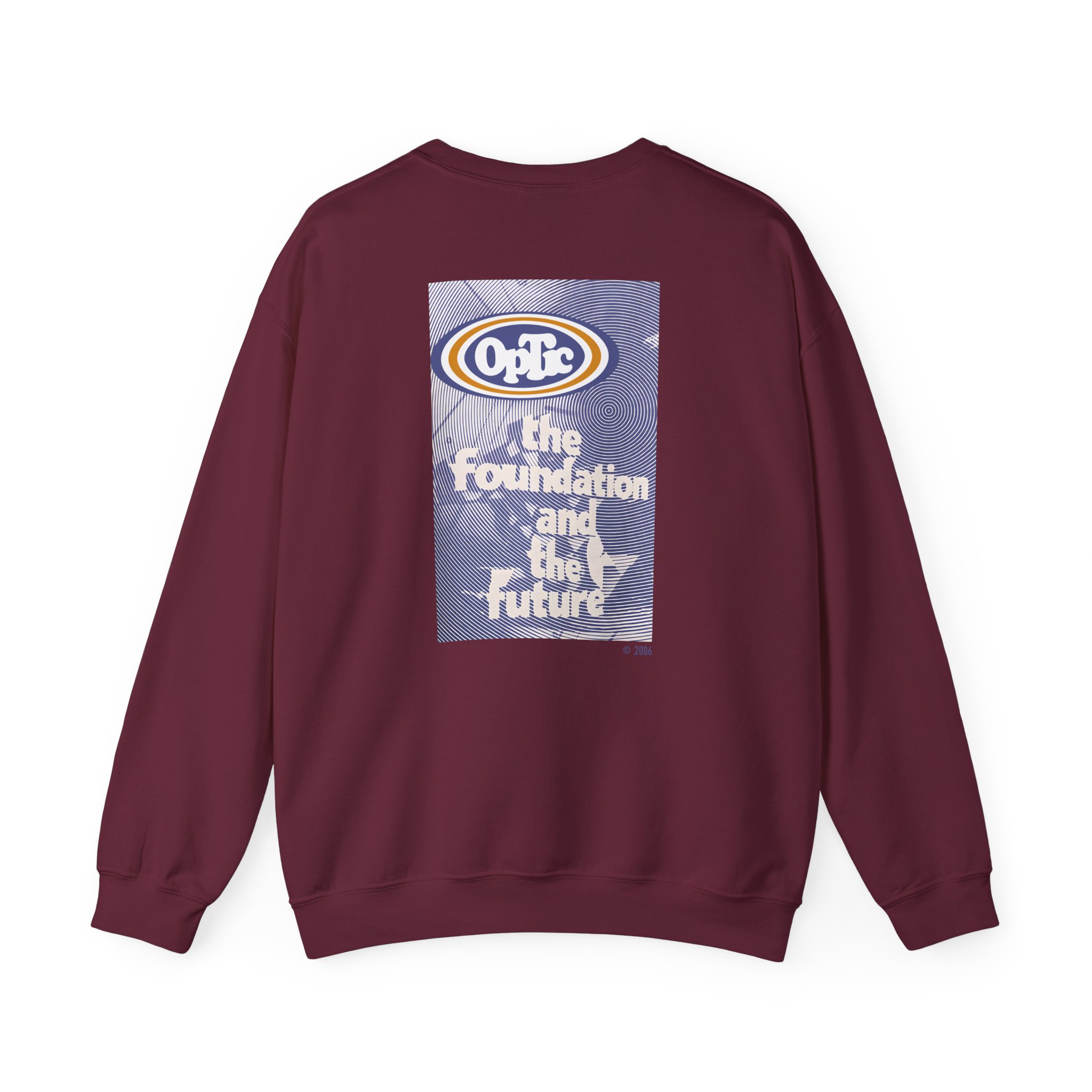 Optic Texas Foundation Unisex Heavy Blendâ„¢ Crewneck Sweatshirt