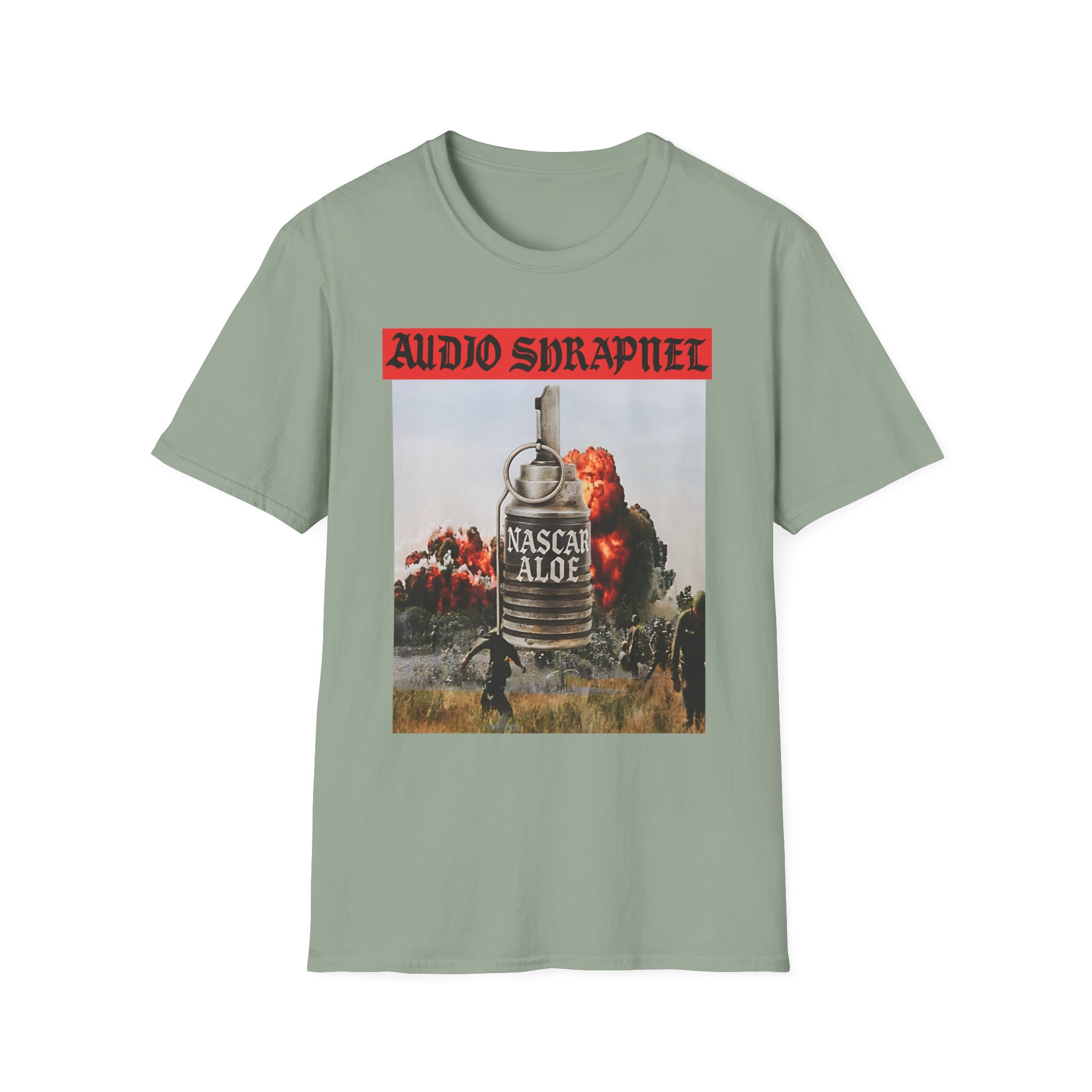 Nascar Aloe Grenade Unisex Softstyle T-Shirt