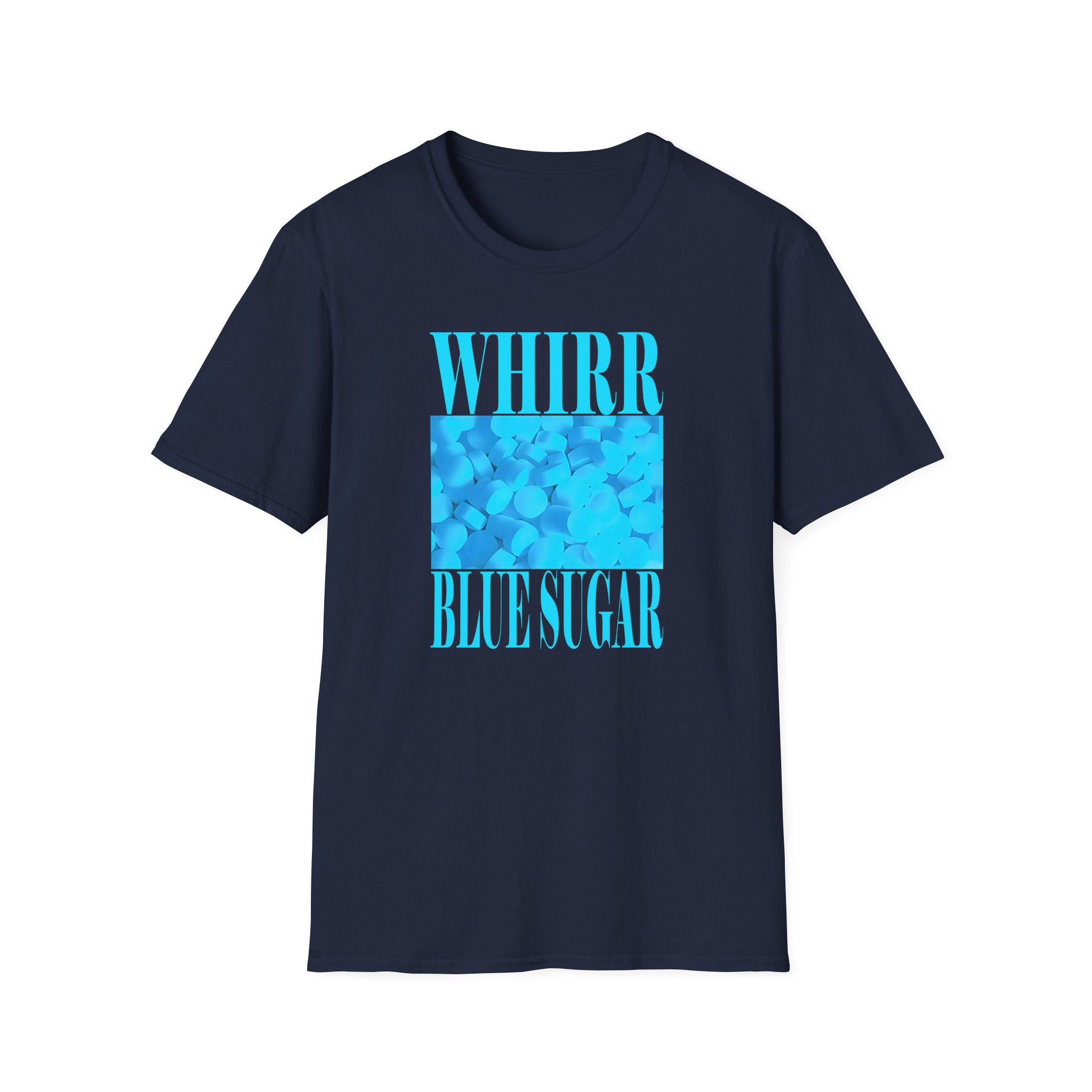 Whirr Blue Sugar Unisex Softstyle T-Shirt