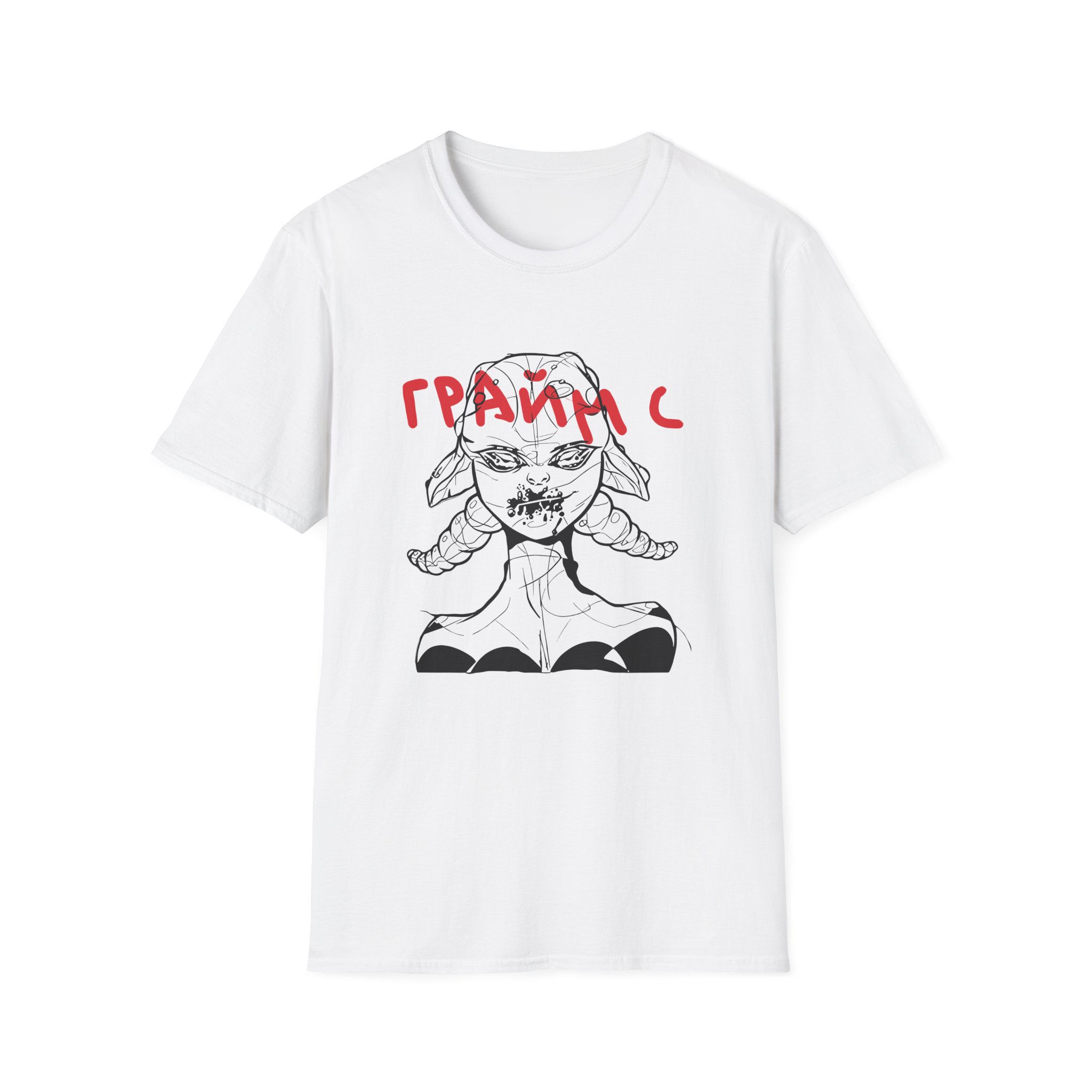 Grimes Unisex Softstyle T-shirt