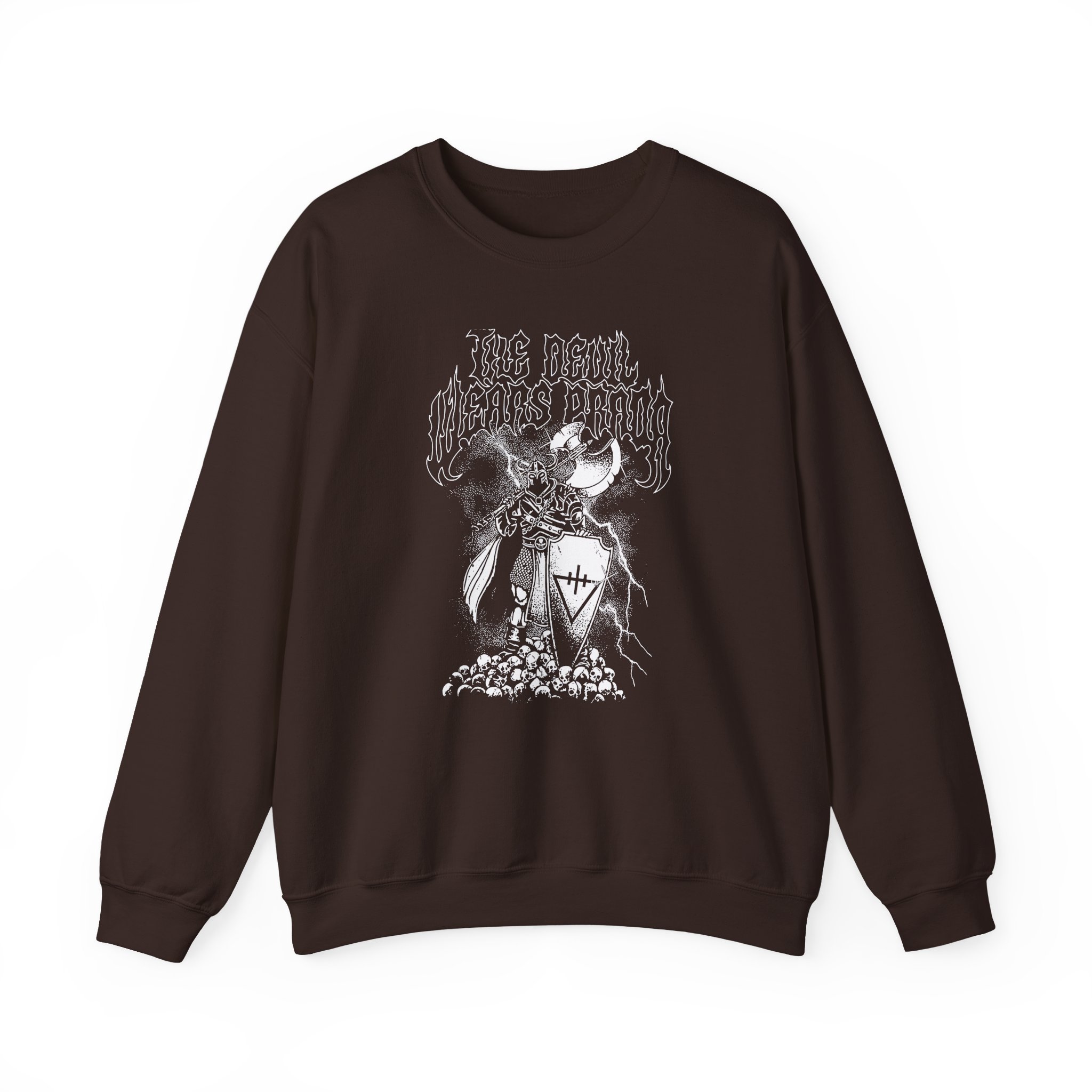 Teddy Swims the Devil Wears Prada Warrior Unisex Heavy Blend Crewneck Sweatshirt