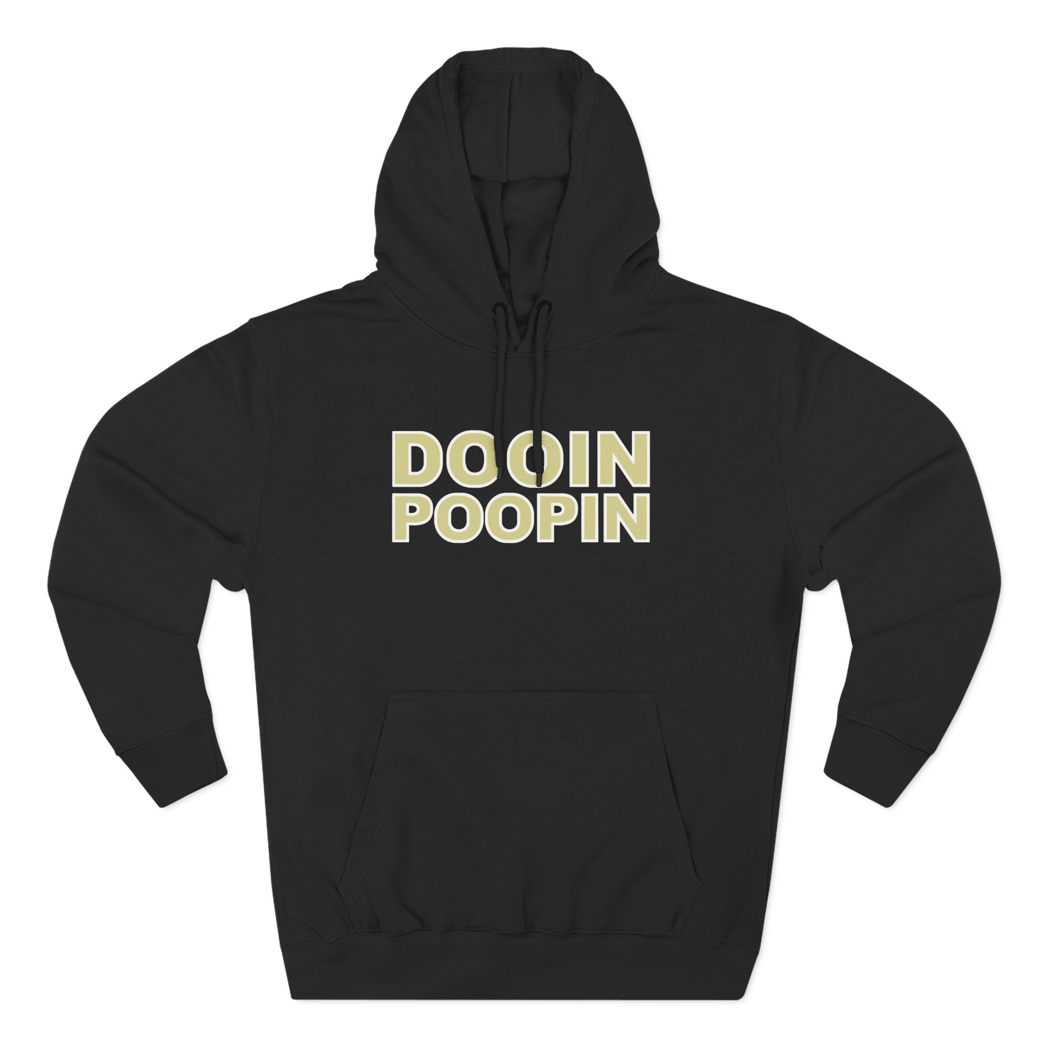 Upchurch Dooin Poopin Three-Panel Fleece Hoodie