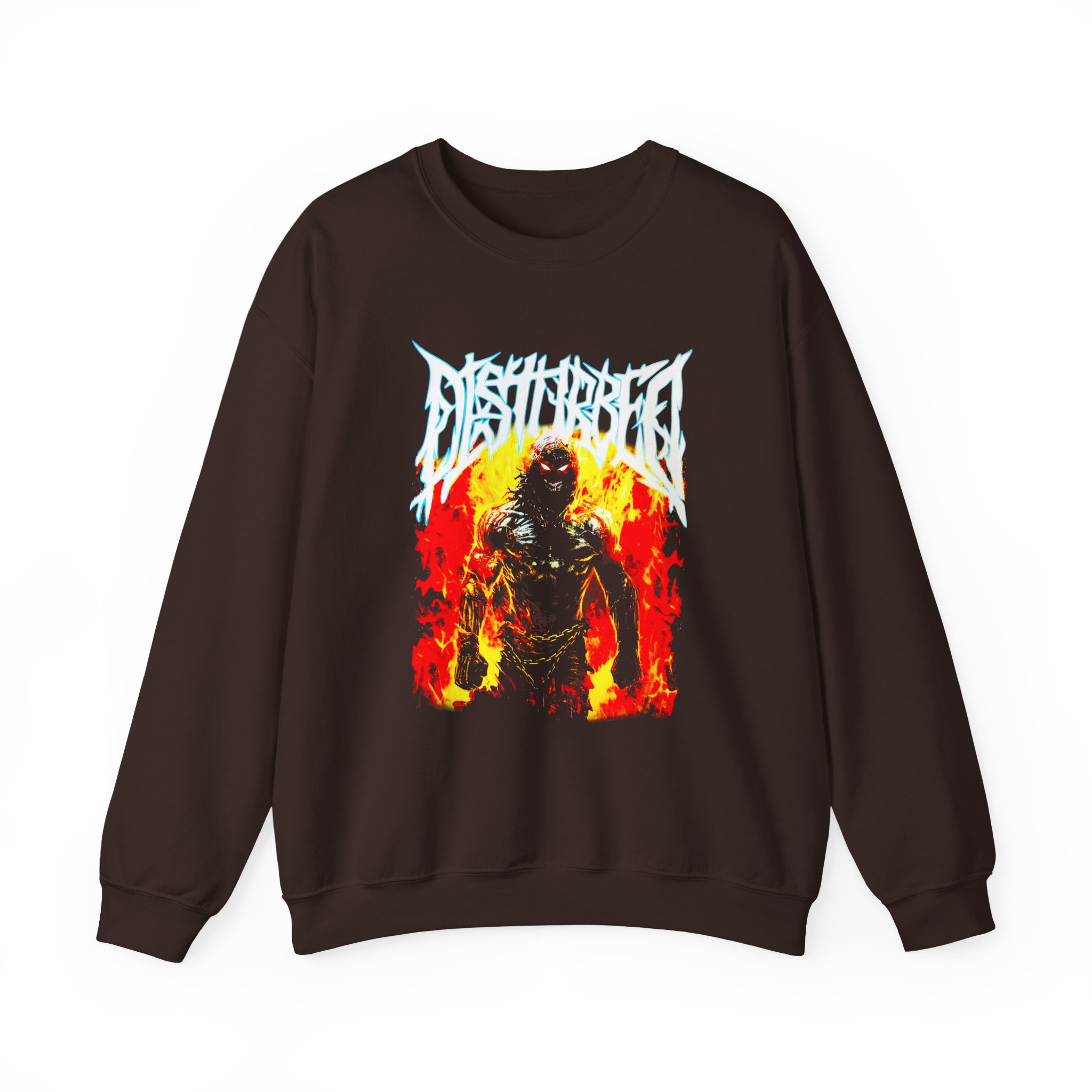Disturbed Metal Unisex Heavy Blendâ„¢ Crewneck Sweatshirt