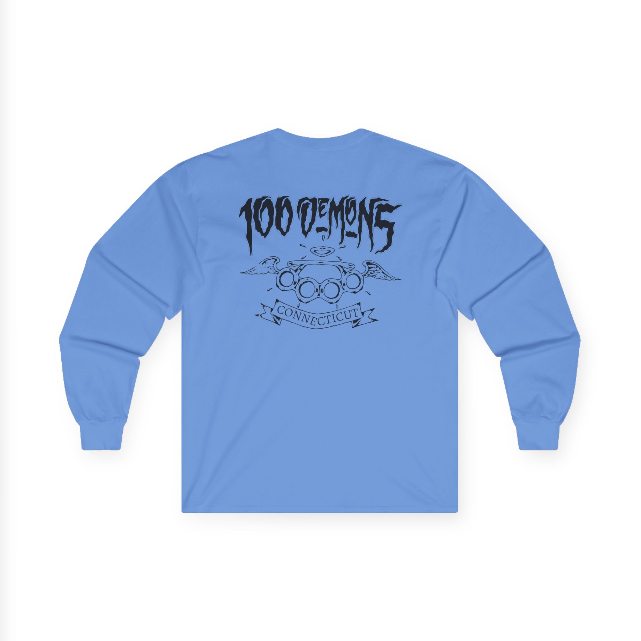 100 Demons Connecticut Hardcore Unisex Ultra Cotton Long Sleeve Tee