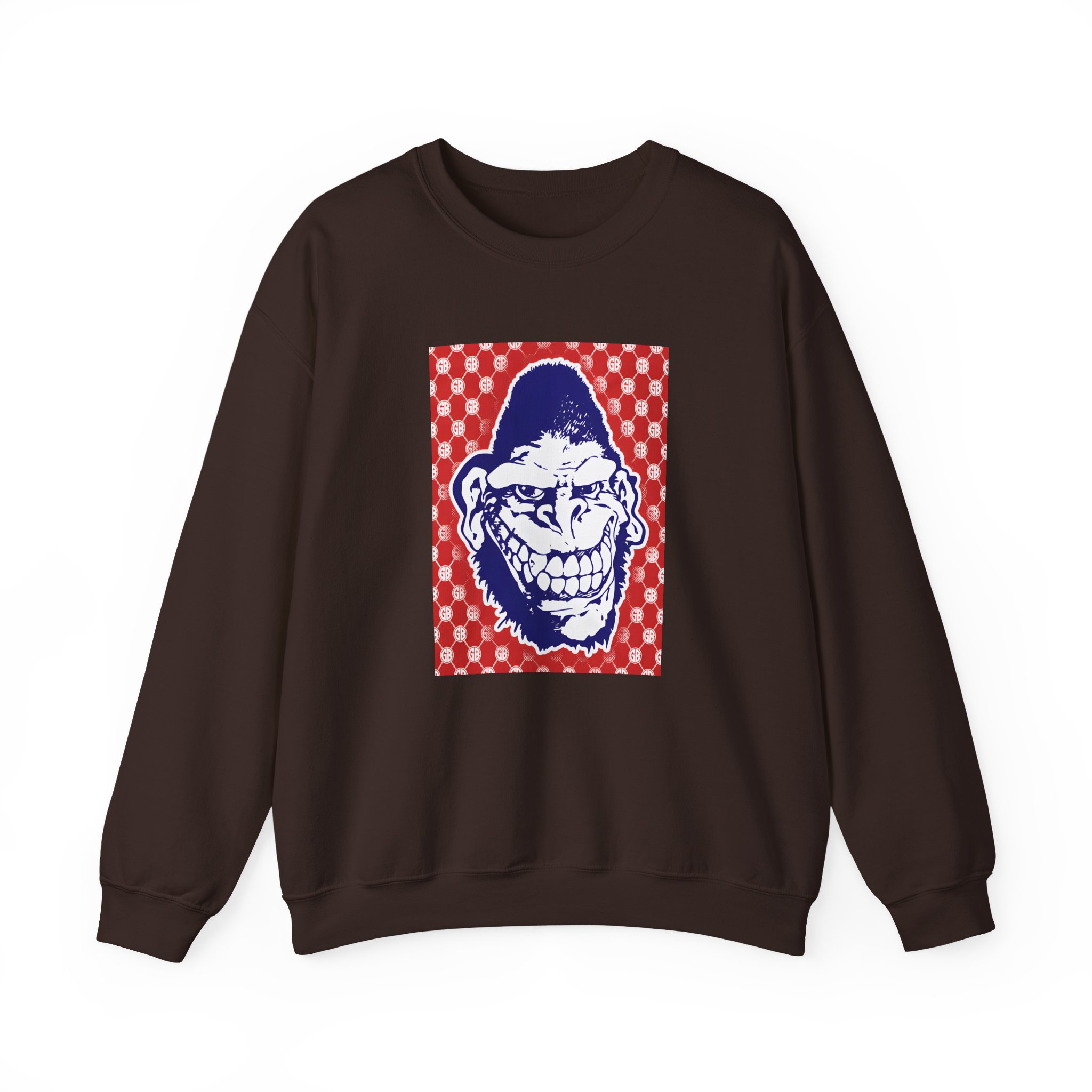 Gorilla Biscuits Gb Pattern Unisex Heavy Blendâ„¢ Crewneck Sweatshirt