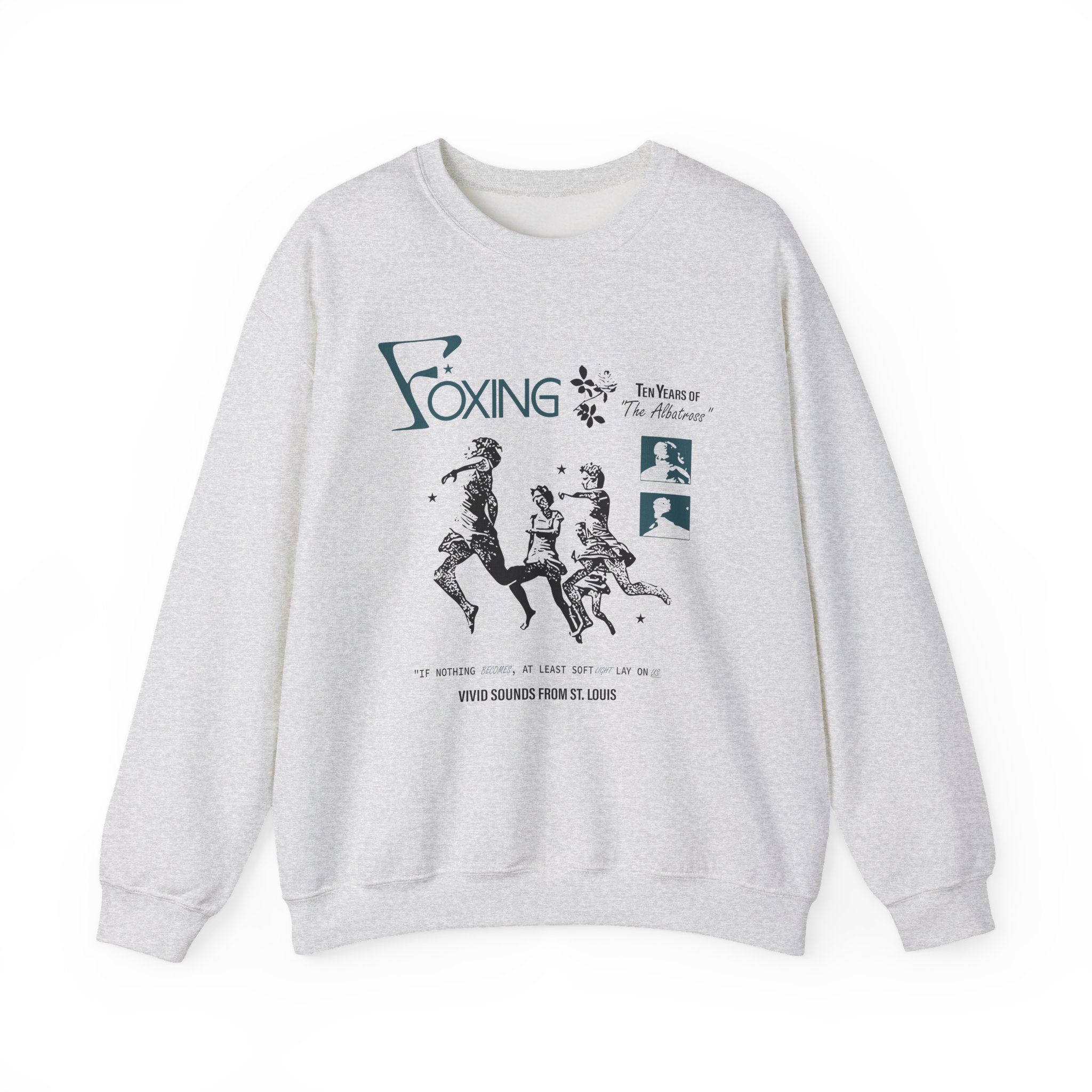 Foxing 10 Year Unisex Heavy Blendâ„¢ Crewneck Sweatshirt