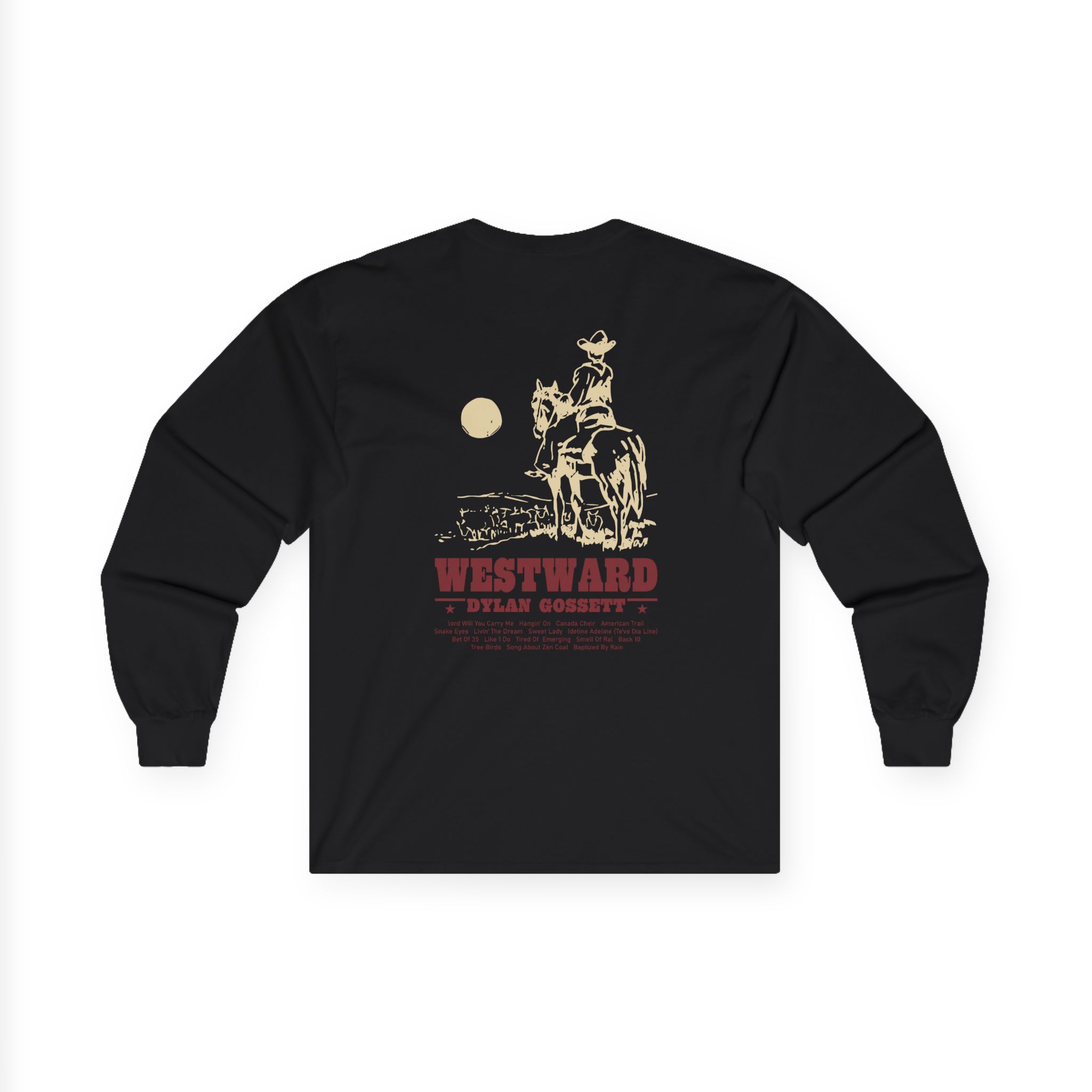 Dylan Gossett Westward Cowboy Unisex Ultra Cotton Long Sleeve Tee