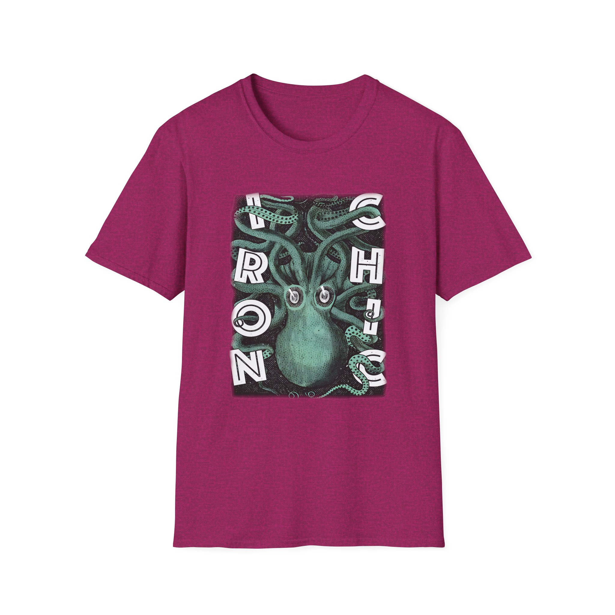 Iron Chic Octopus Unisex Softstyle T-Shirt