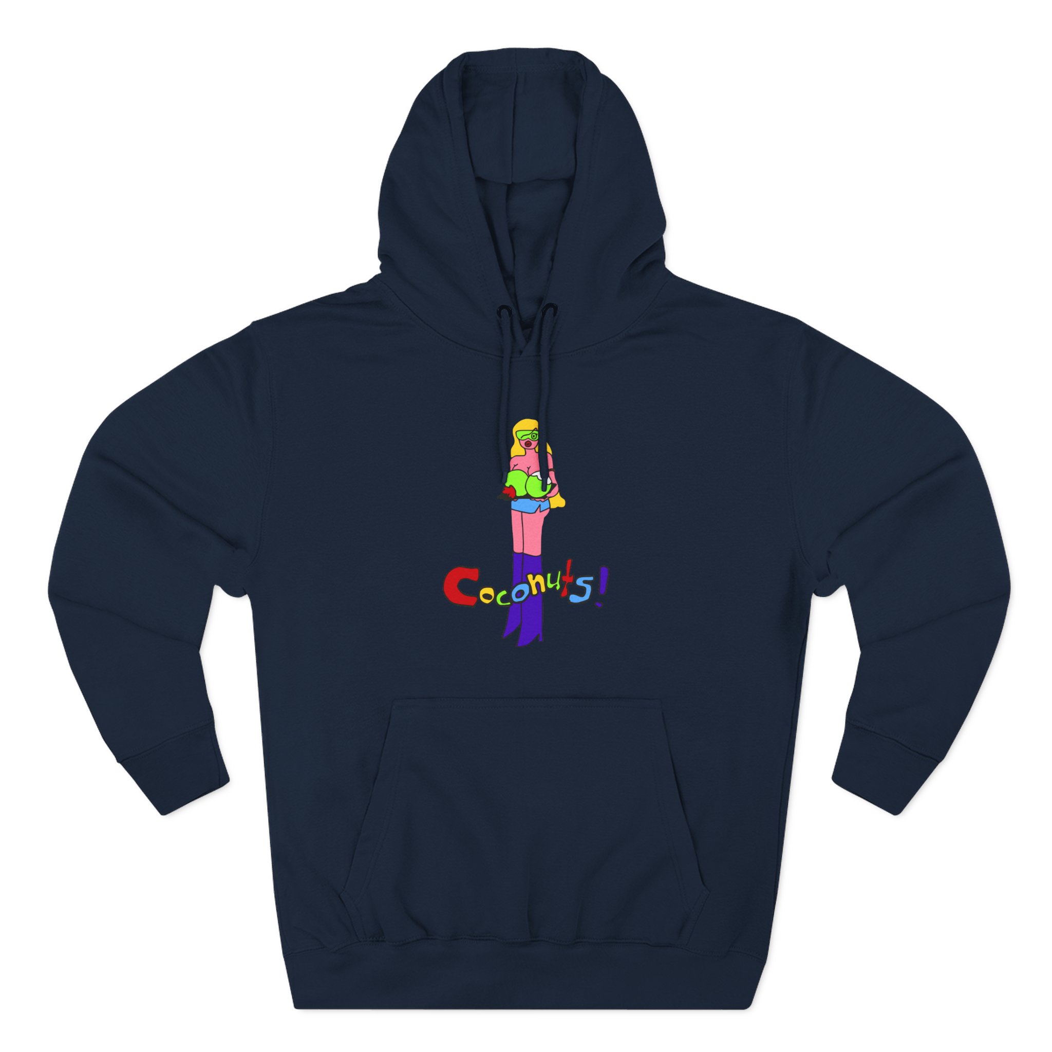 Kim Petras Coconuts Three-Panel Fleece Hoodie