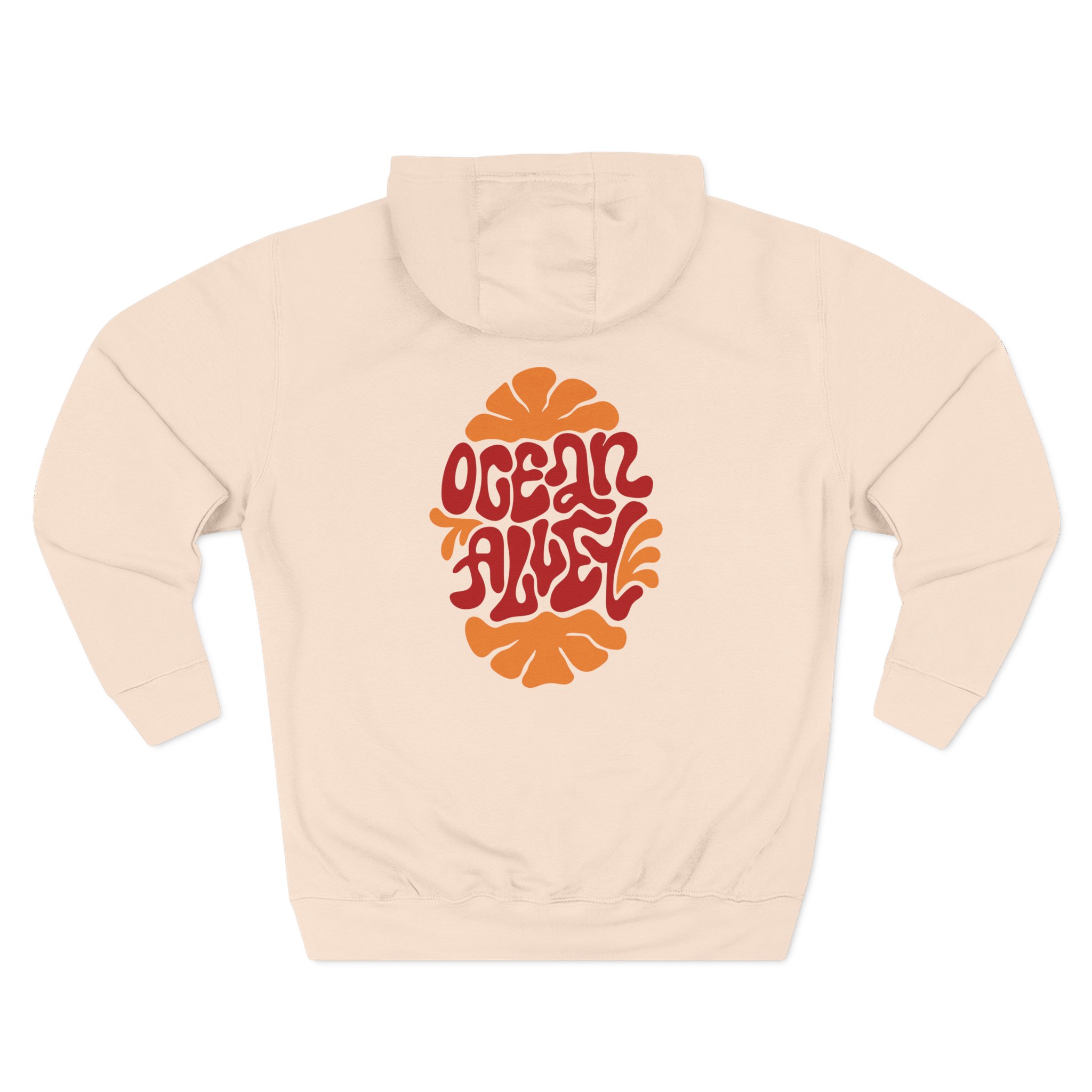 Ocean Alley Cracked Egg Three-Panel Fleece Hoodie