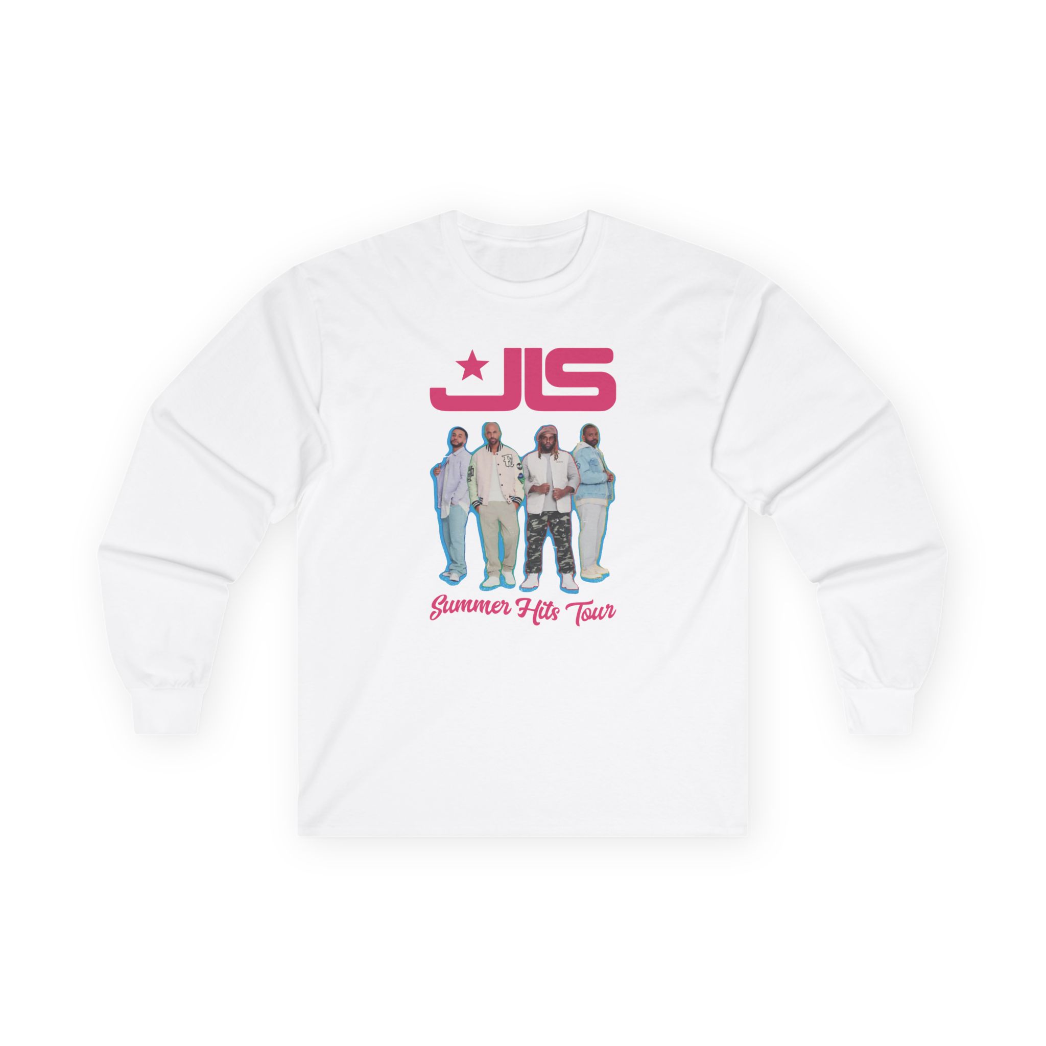 JLS Summer Hits Tour Unisex Ultra Cotton Long Sleeve Tee