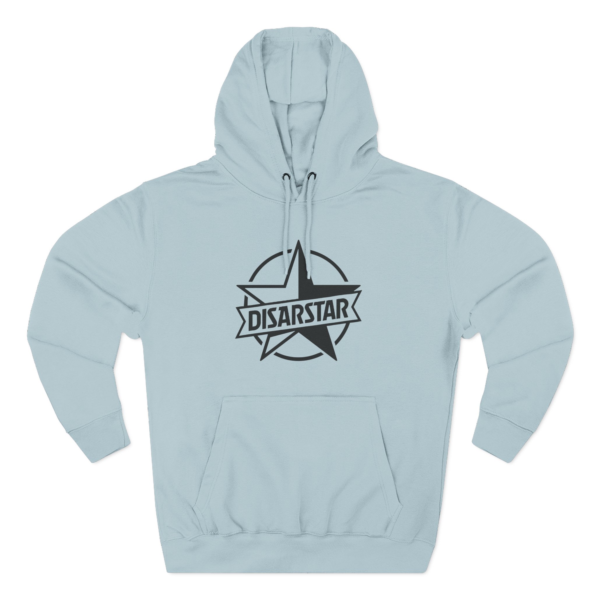 Disarstar Logo Three-Panel Fleece Hoodie