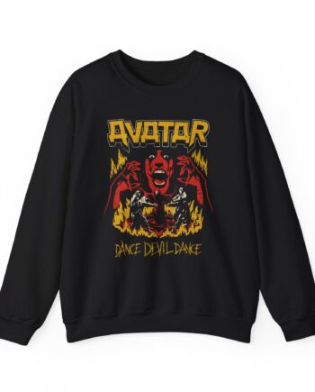 Avatar Band Vintage Dance Devil Dance Unisex Heavy Blend™ Crewneck Sweatshirt