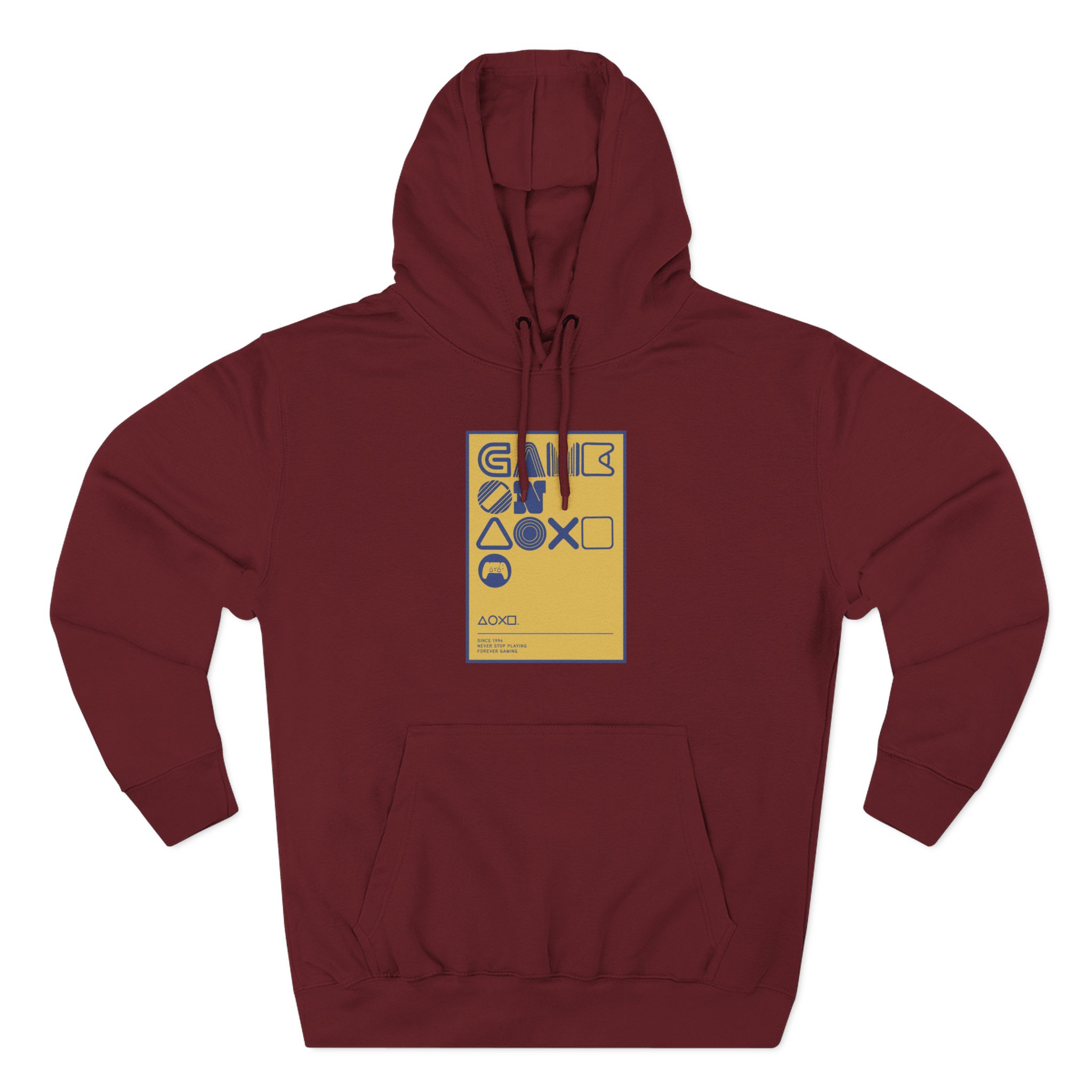 PlayStation Game On Three-Panel Fleece Hoodie