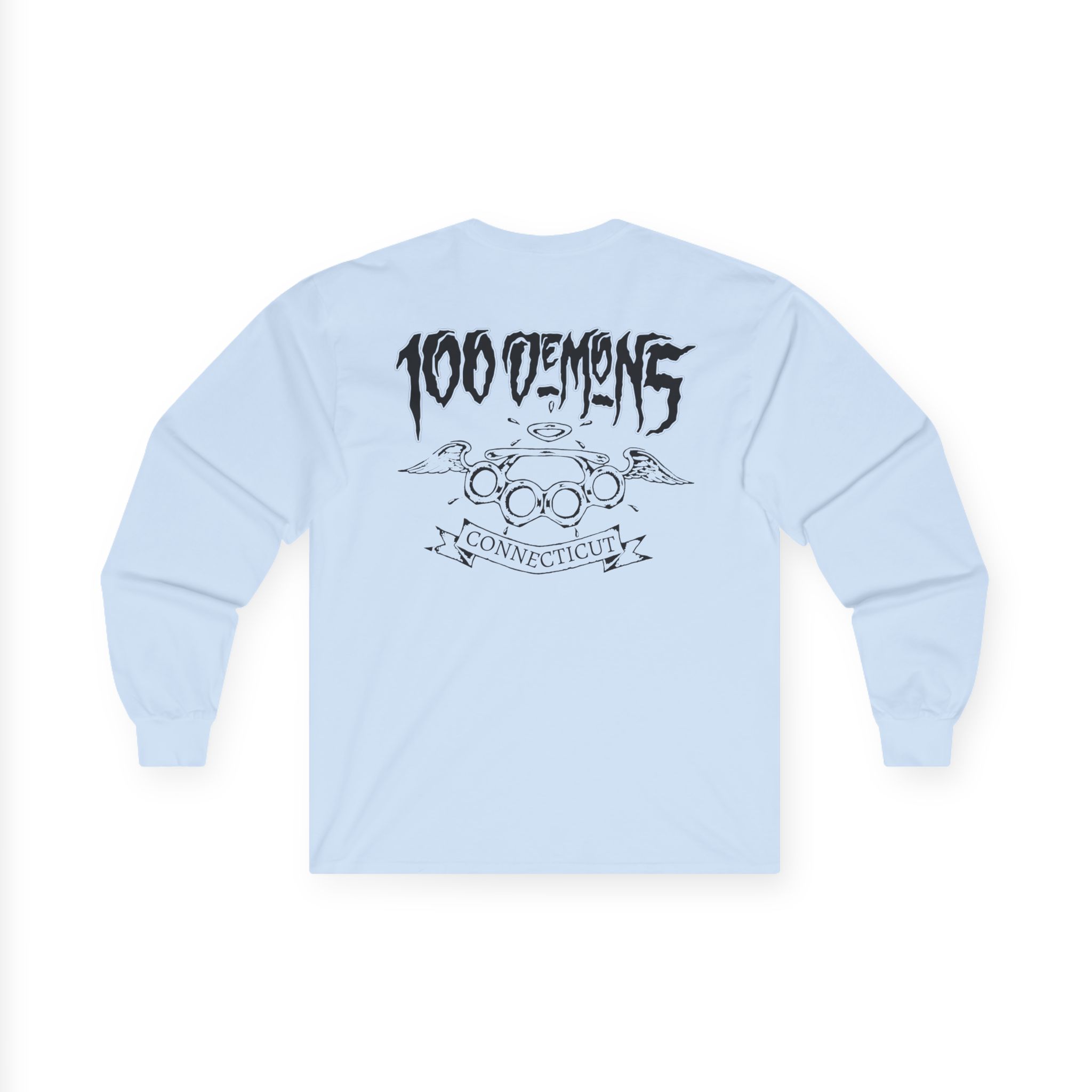 100 Demons Connecticut Hardcore Unisex Ultra Cotton Long Sleeve Tee