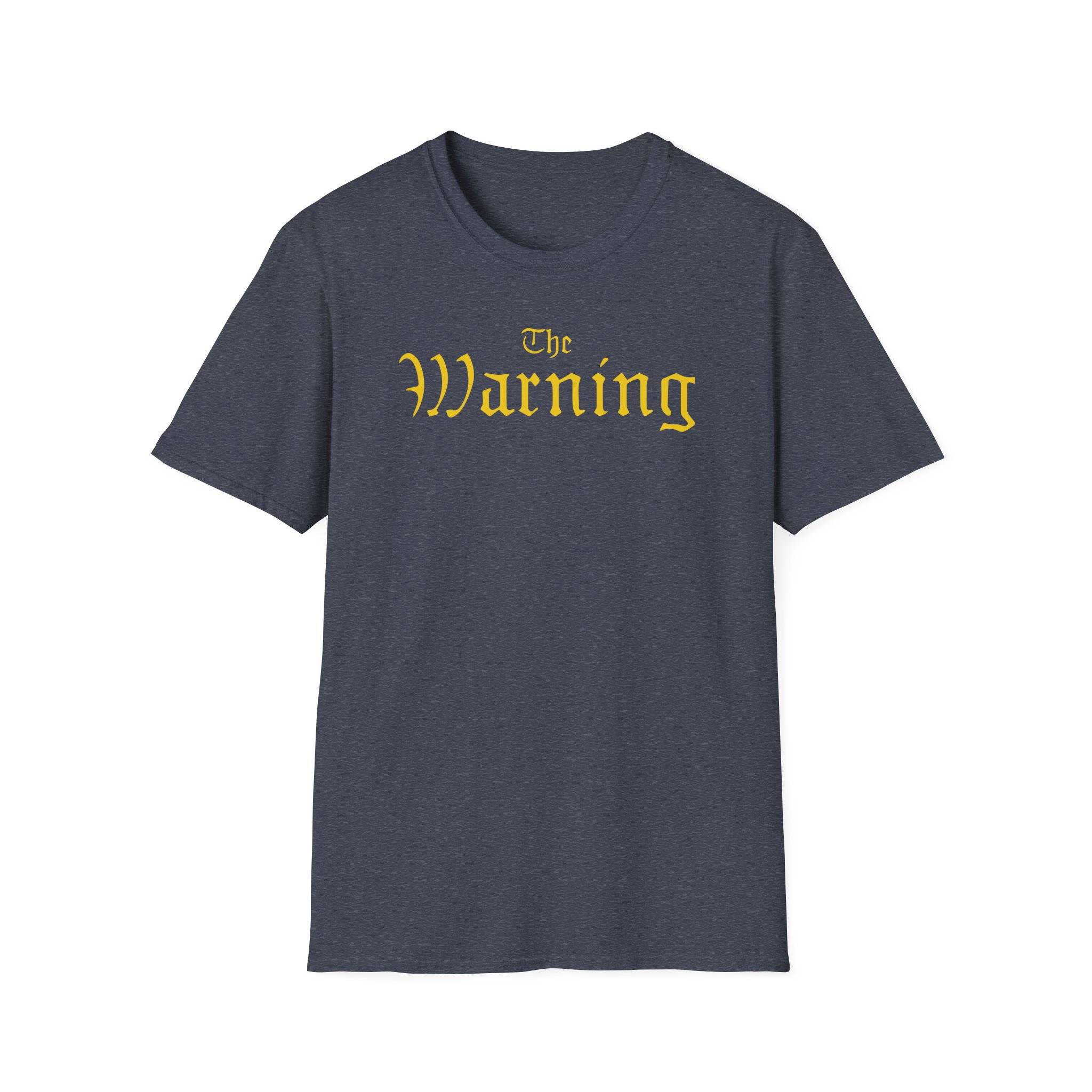 The Warning Gold TW Logo Unisex Softstyle T-Shirt