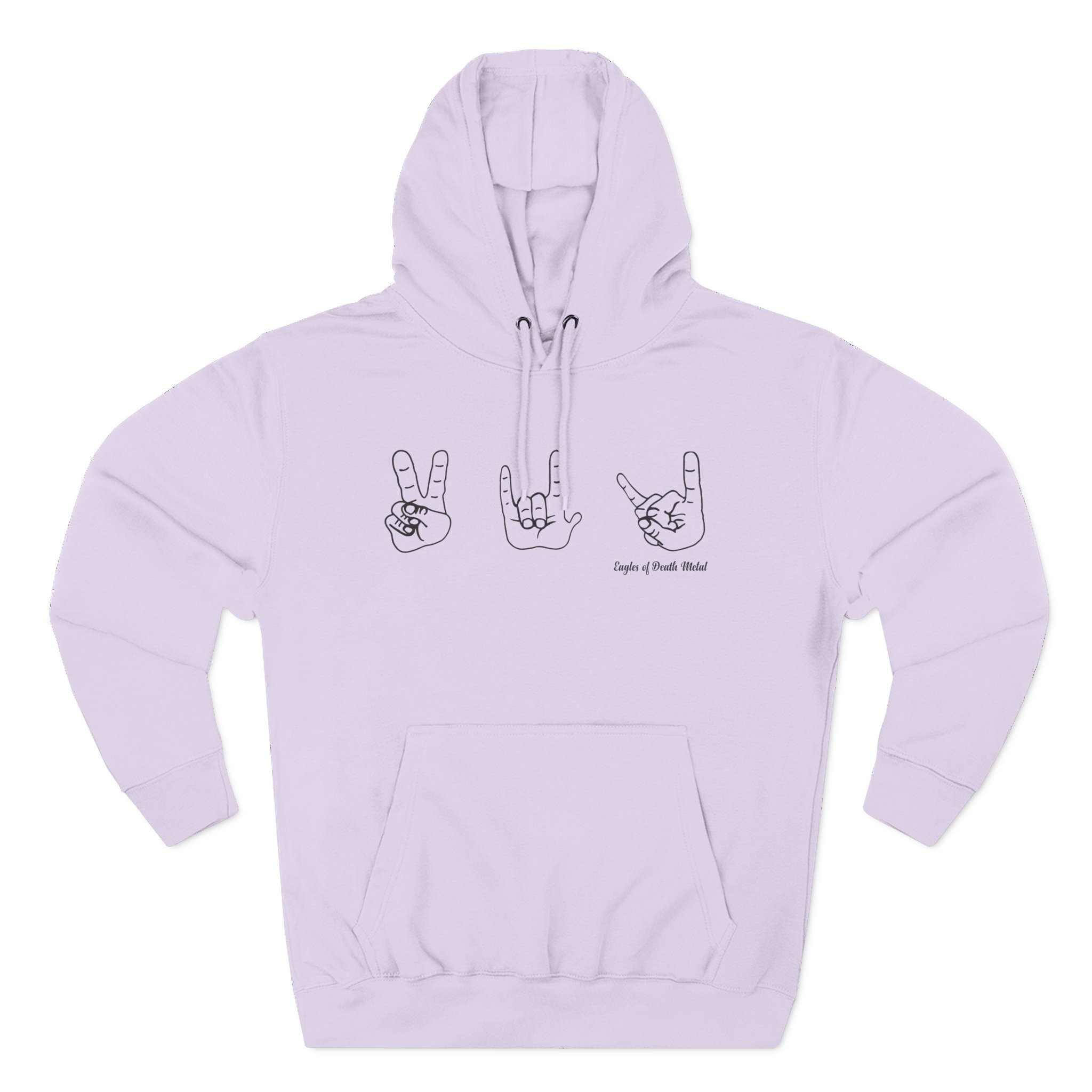 Eagles of Death Metal Peace Love Three-Panel Fleece Hoodie
