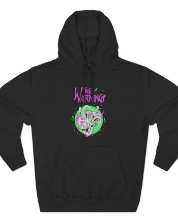 The Warning Three-Panel Fleece Hoodie