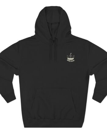 Moose Blood Three-Panel Fleece Hoodie