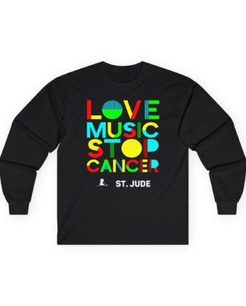 Liquid Stranger Love Music Stop Cancer Unisex Ultra Cotton Long Sleeve Tee