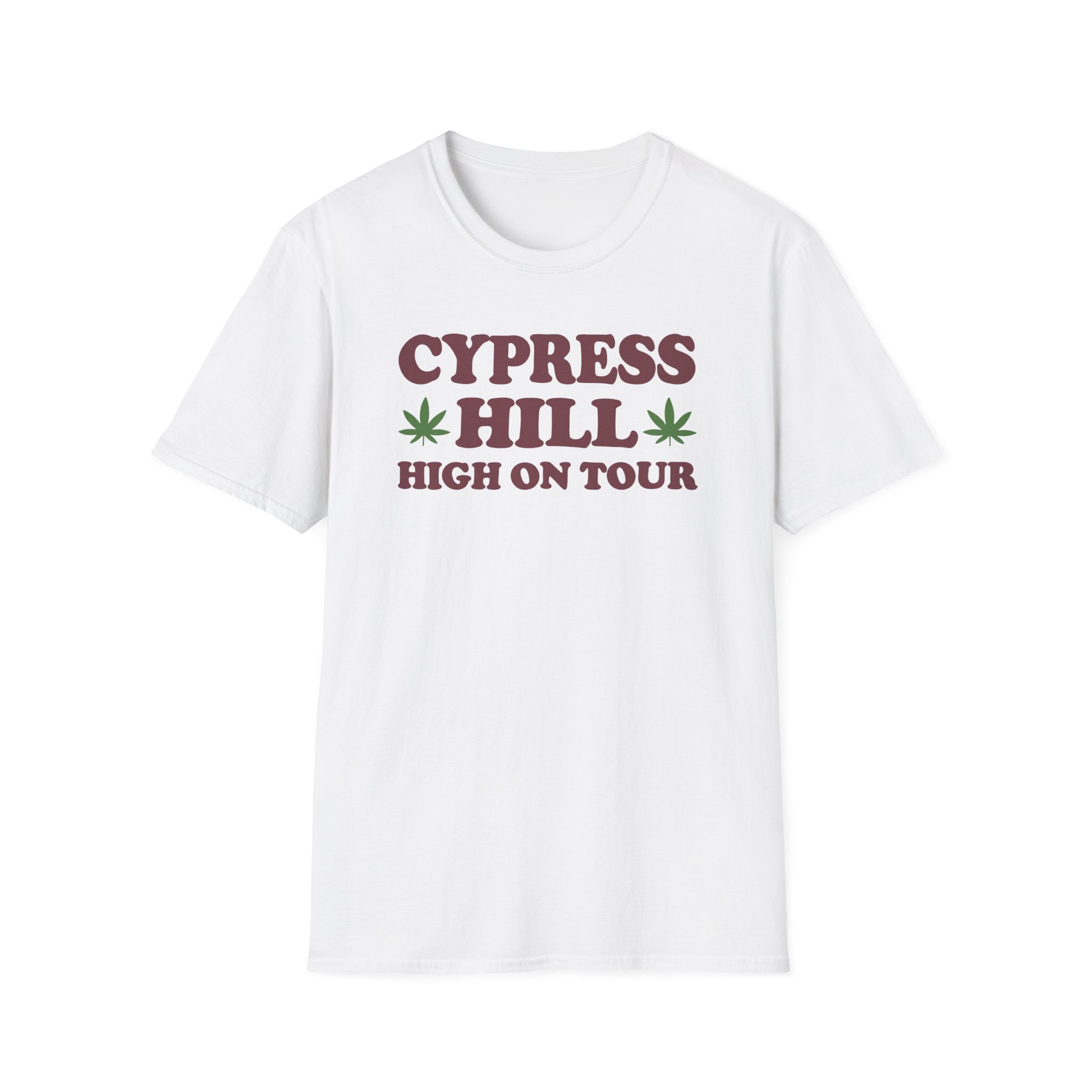 Cypress Hill High On Tour Unisex Softstyle T-Shirt