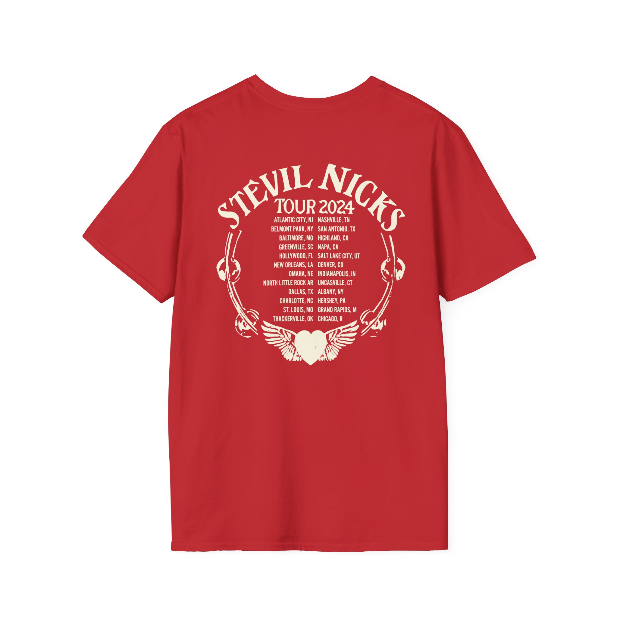 Stevie Nicks Tour Unisex Softstyle T-Shirt