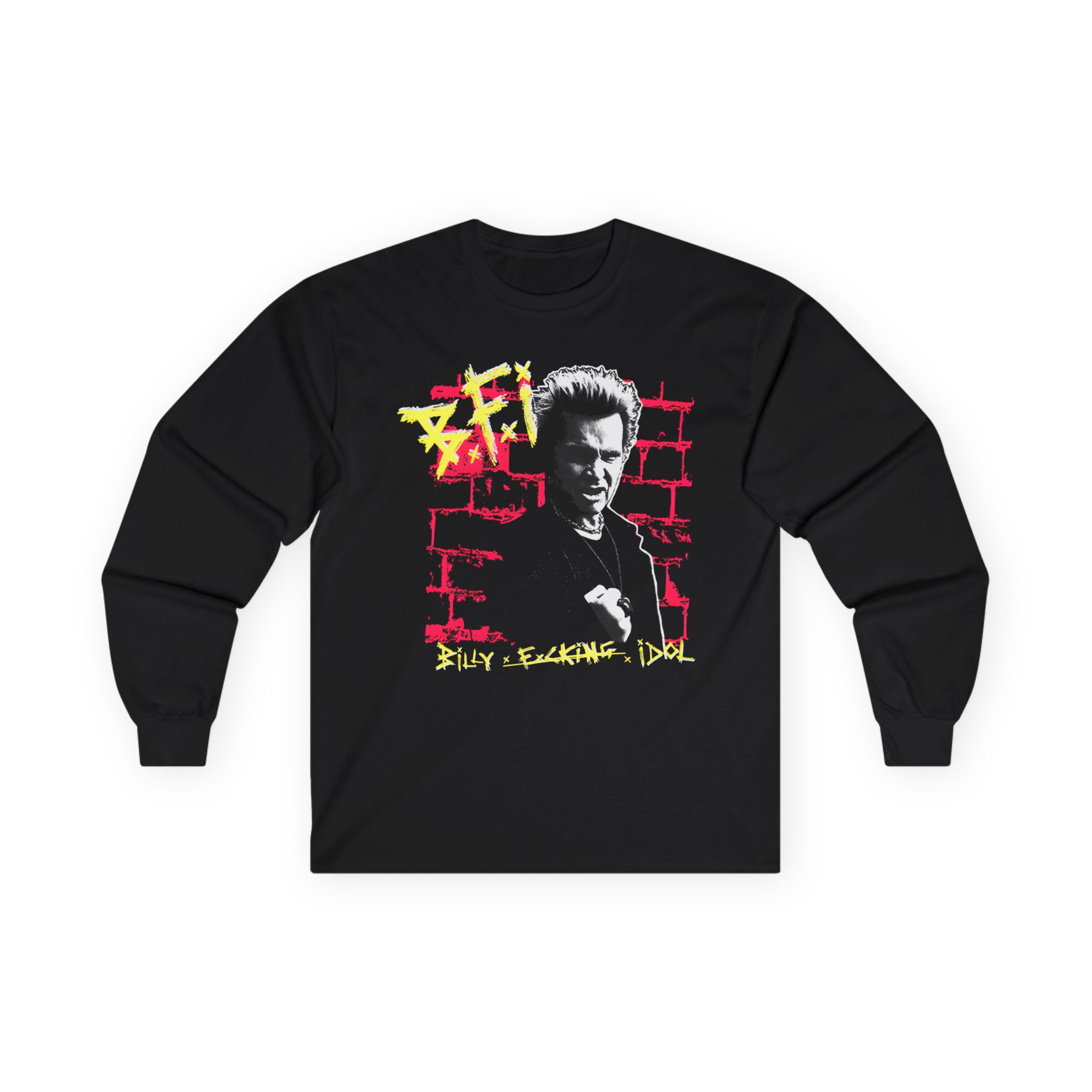 Billy Idol BFI Brick Unisex Ultra Cotton Long Sleeve Tee