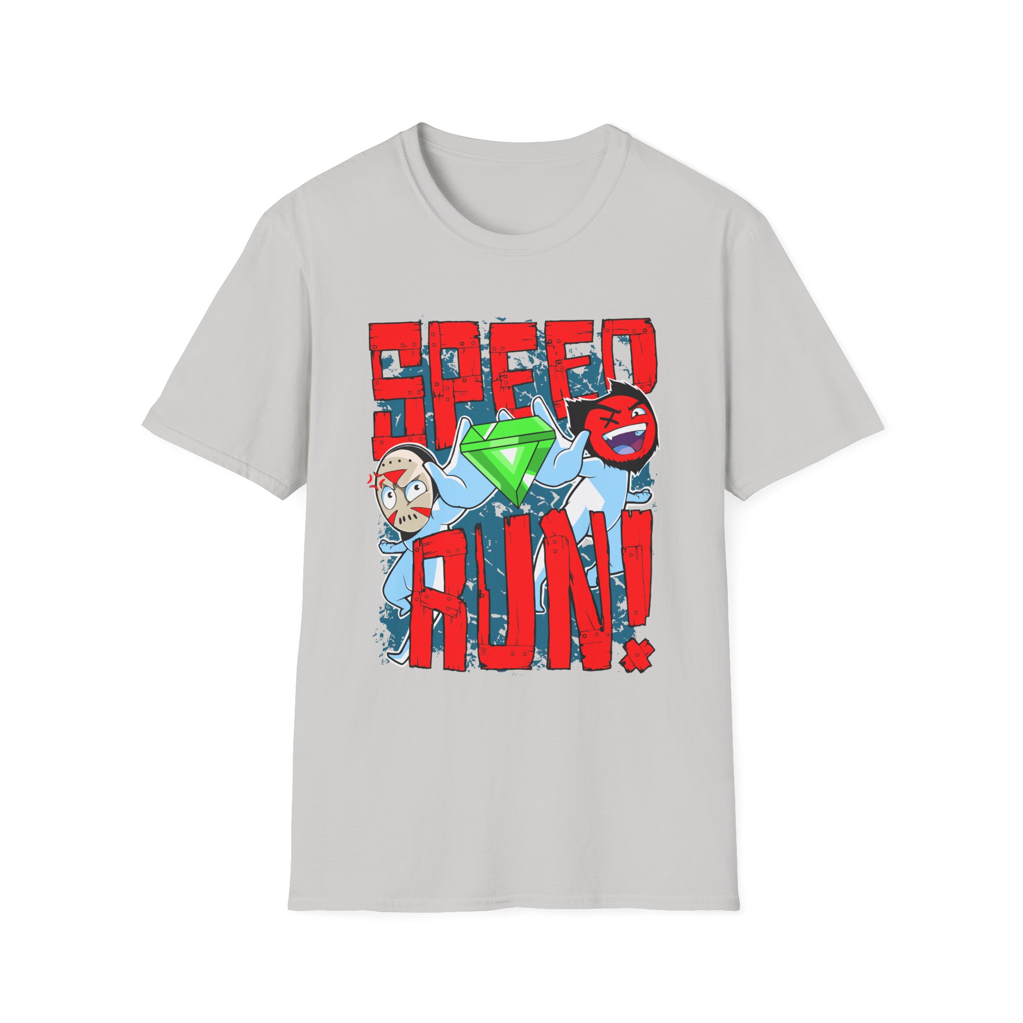 H2odelirious Speed Run Unisex Softstyle T-Shirt