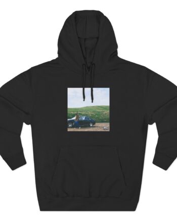 Larry June Difm Album Three-Panel Fleece Hoodie