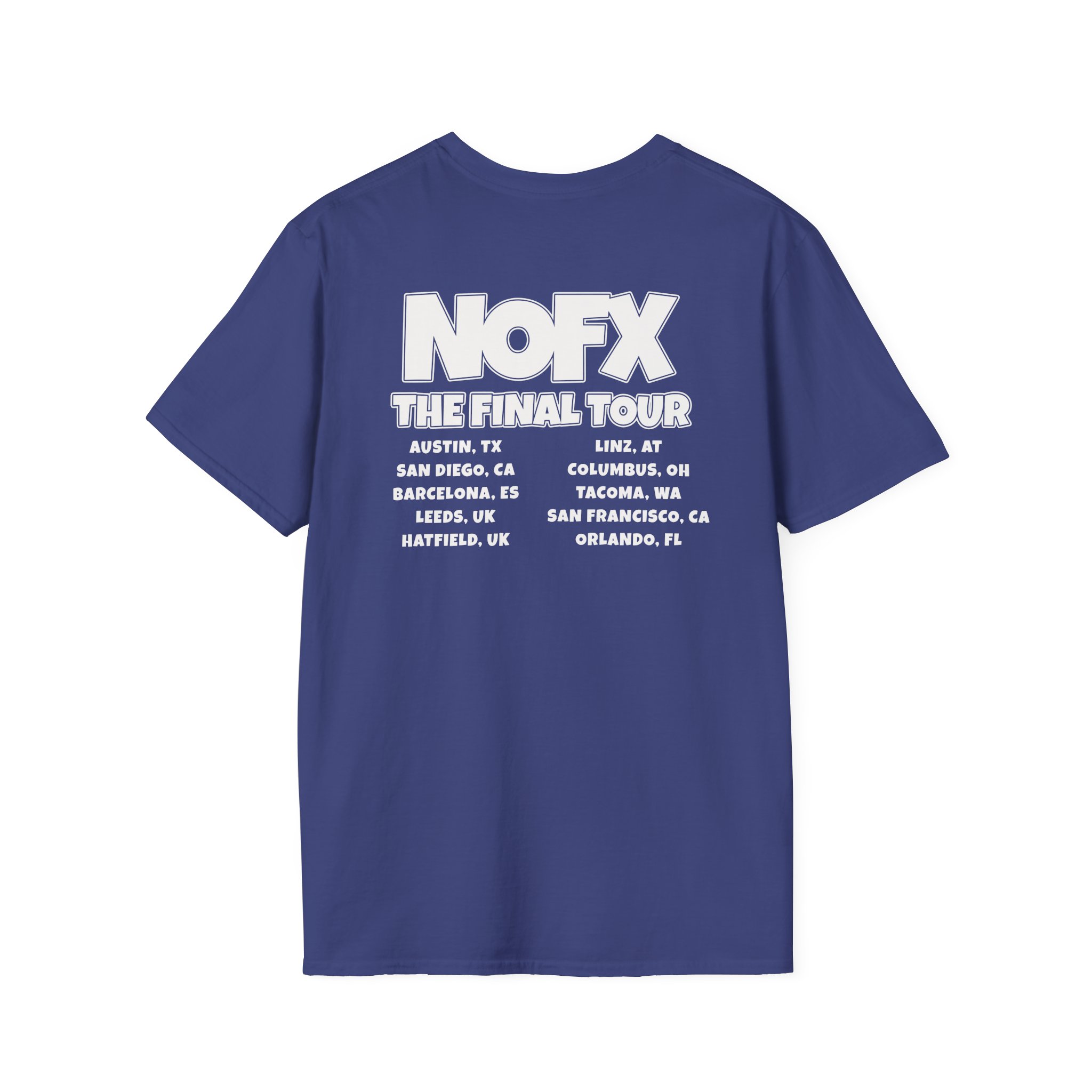 Nofx Lollipop Guy Unisex Softstyle T-Shirt