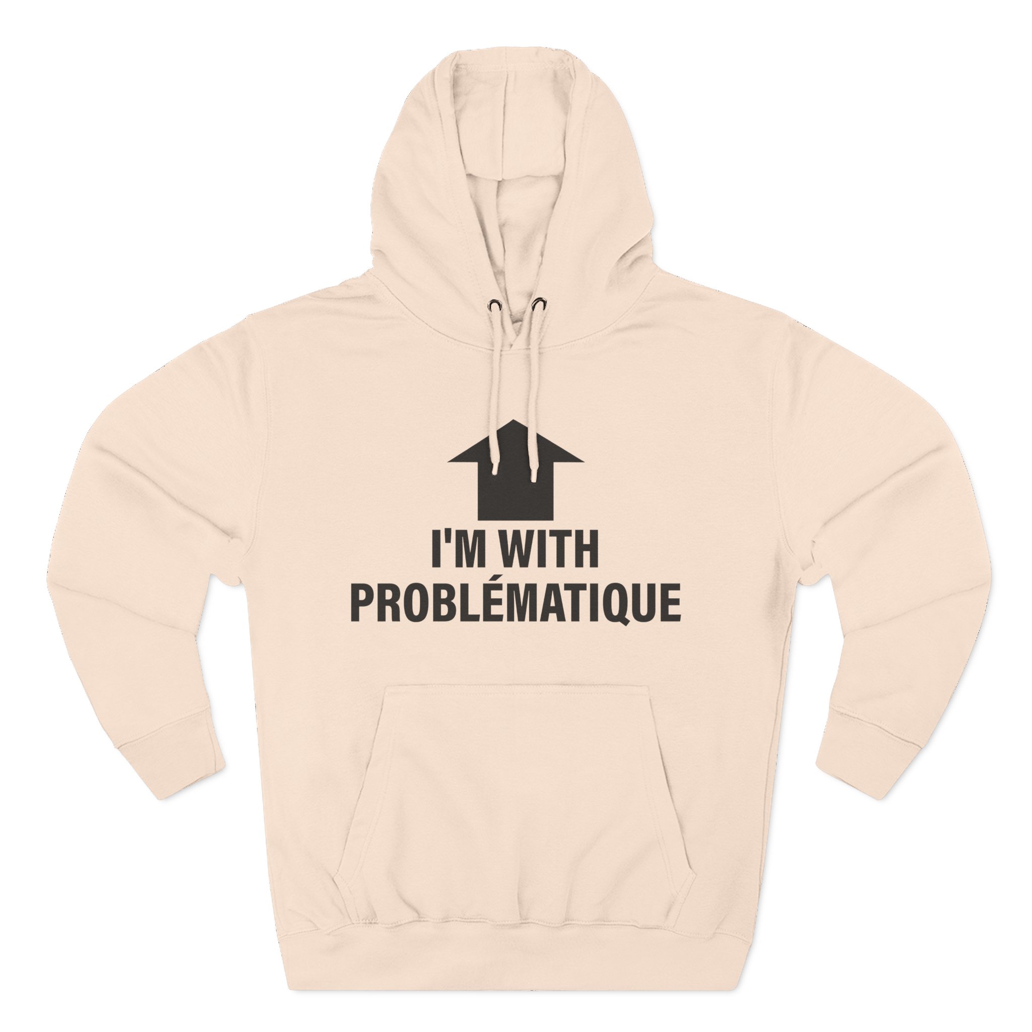 Kim Petras I’m With Problématique Three-Panel Fleece Hoodie