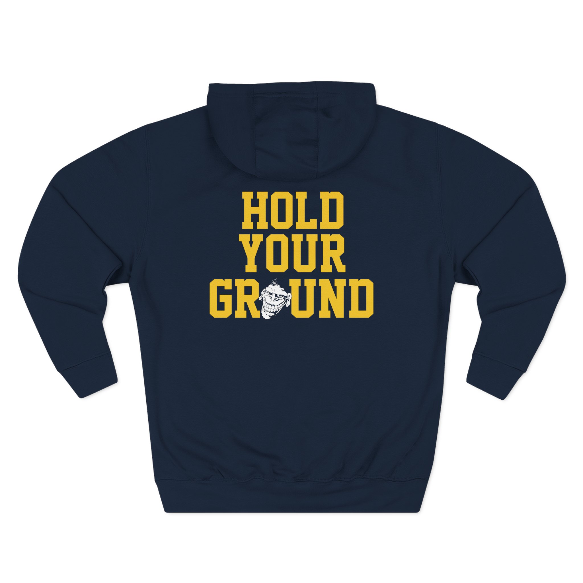 Gorilla Biscuits Hold Your Ground Three-Panel Fleece Hoodie