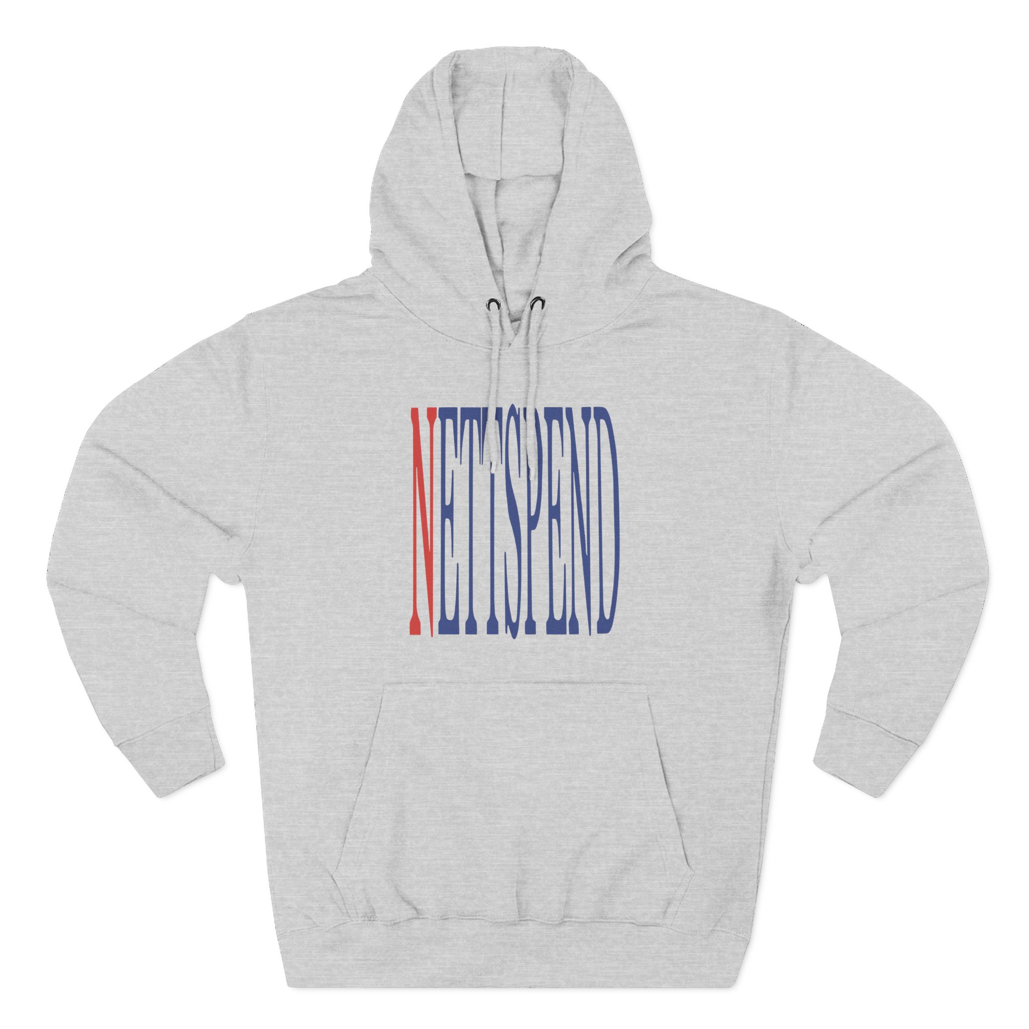 Nettspend Three-Panel Fleece Hoodie