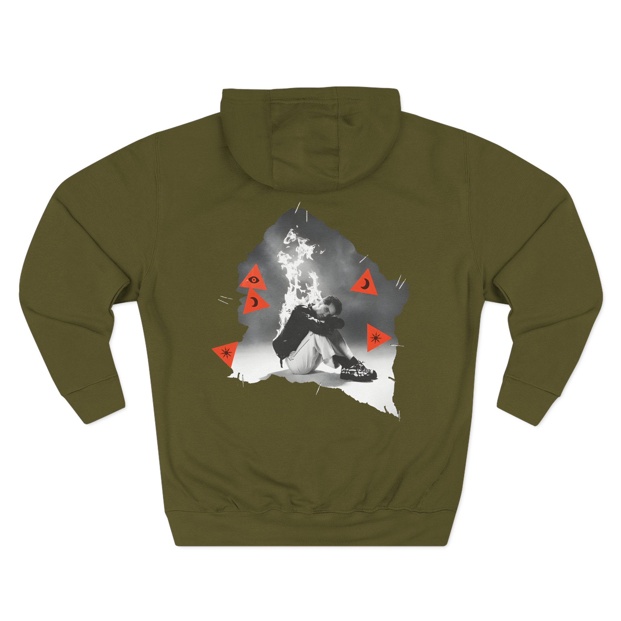 Panic at the Disco Eu/uk Tour Three-Panel Fleece Hoodie