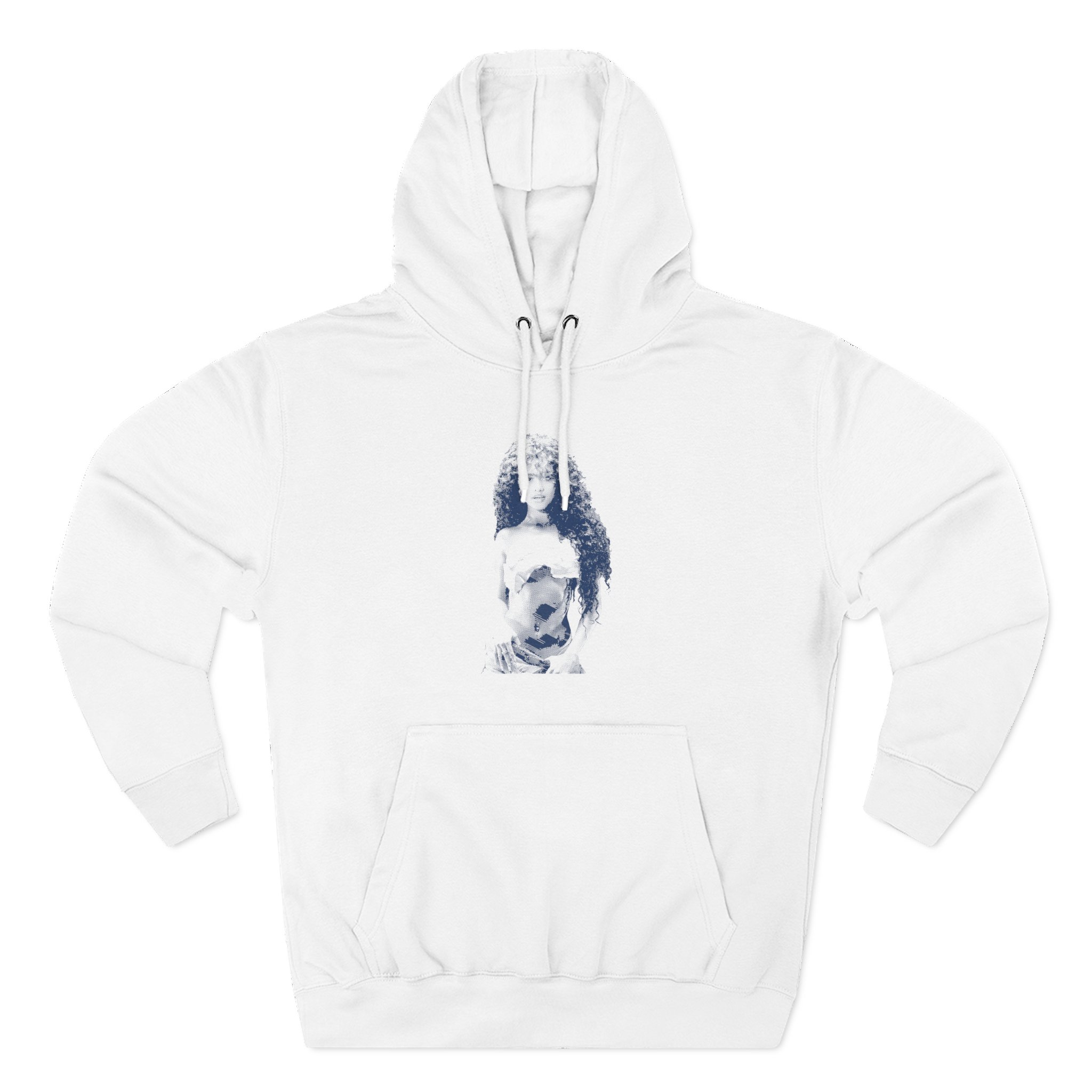 Tyla Water Three-Panel Fleece Hoodie