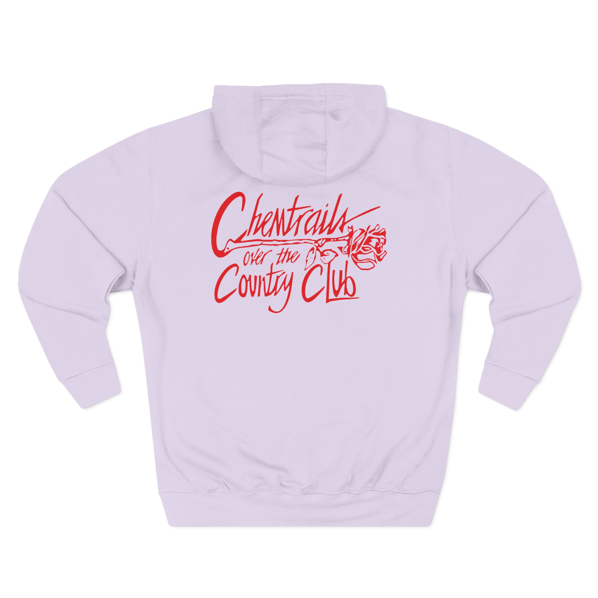 Lanadelrey Chemtrails Over The Country Club Three-Panel Fleece Hoodie