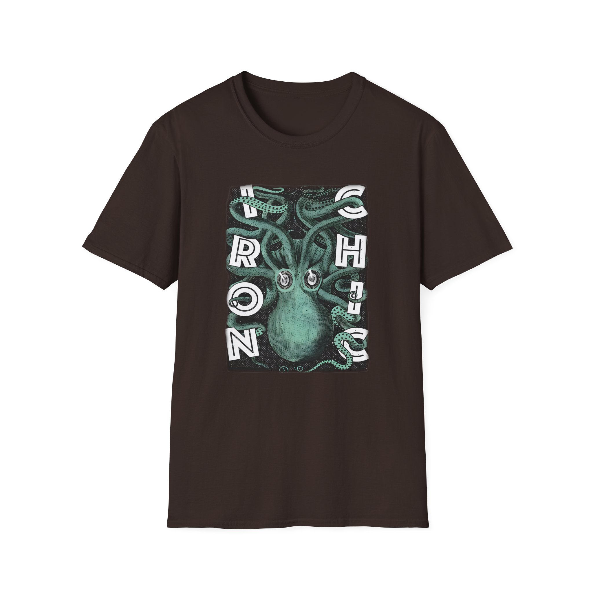 Iron Chic Octopus Unisex Softstyle T-Shirt