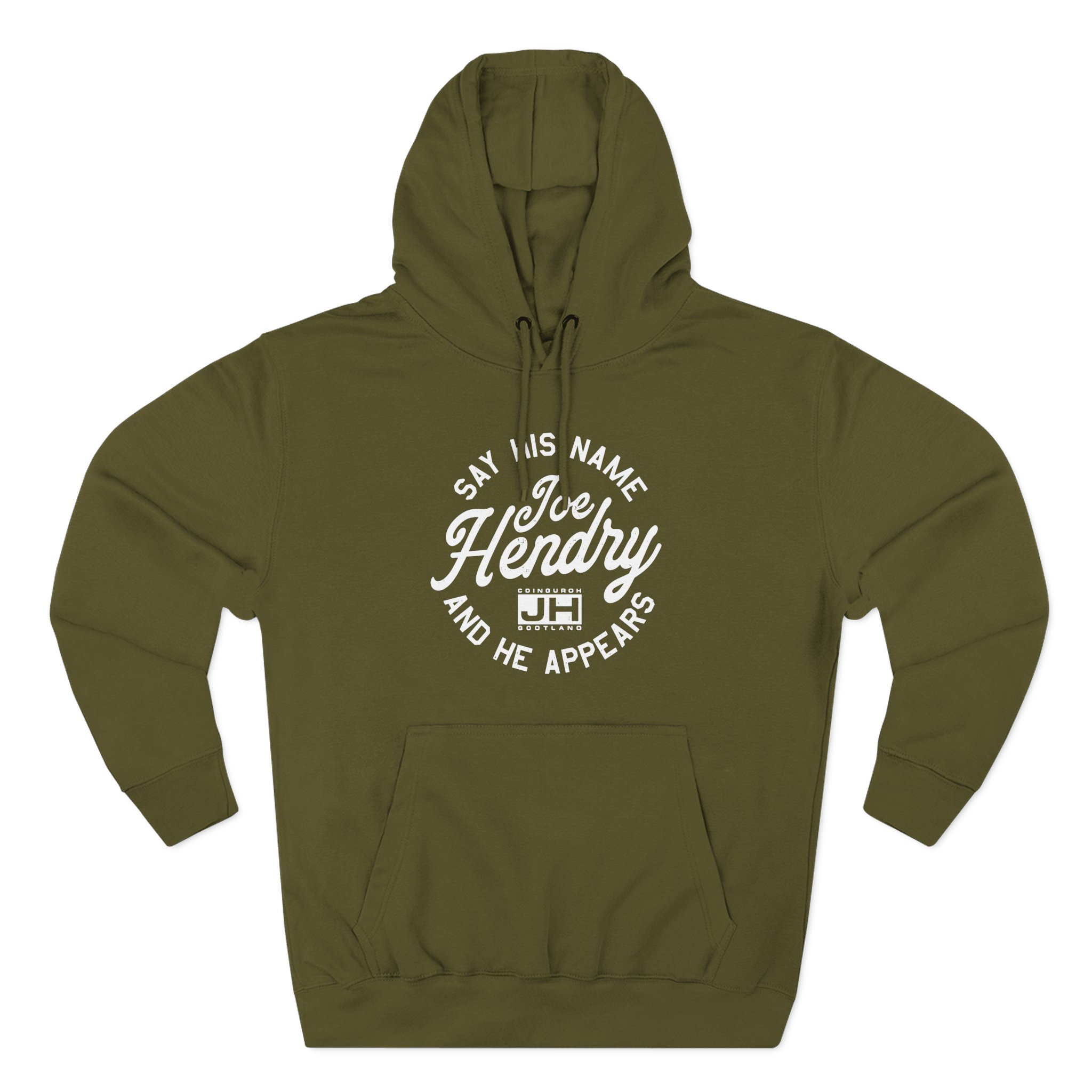 Joe Hendry Autograph Three-Panel Fleece Hoodie
