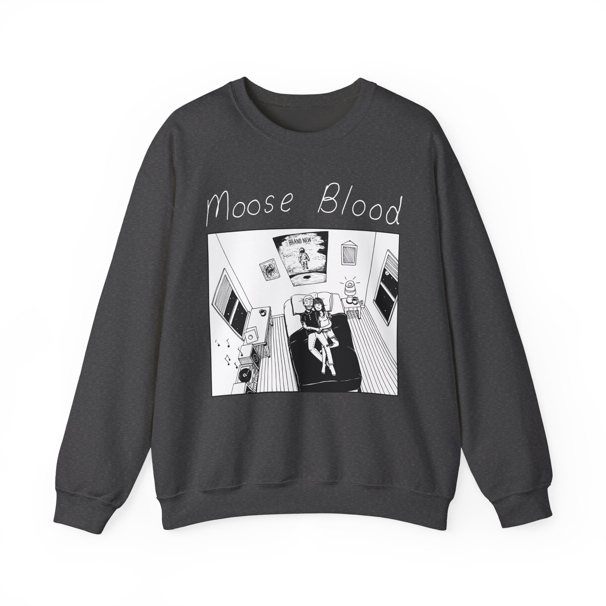 Moose Blood Band Unisex Heavy Blendâ„¢ Crewneck Sweatshirt