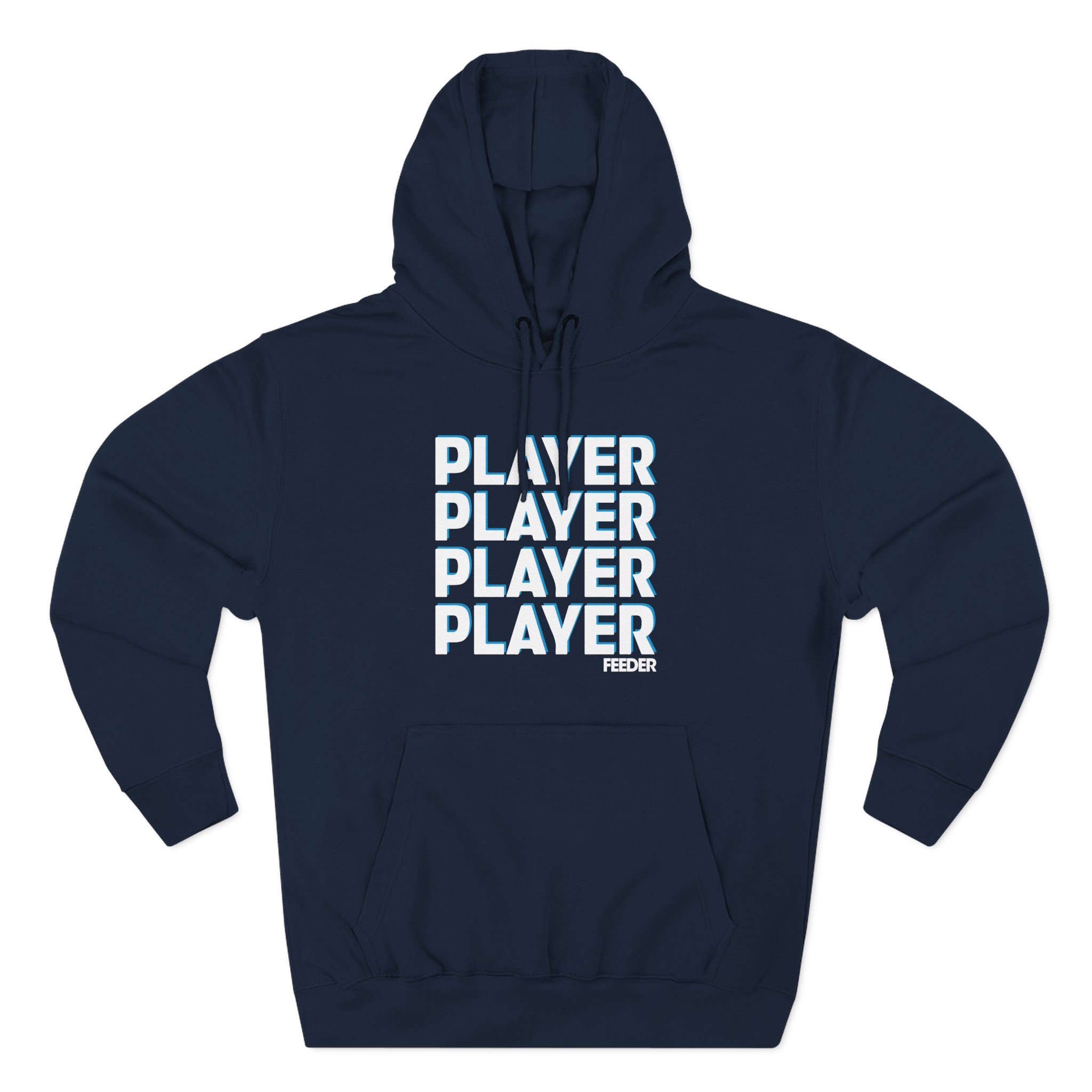 Feeder Player Three-Panel Fleece Hoodie