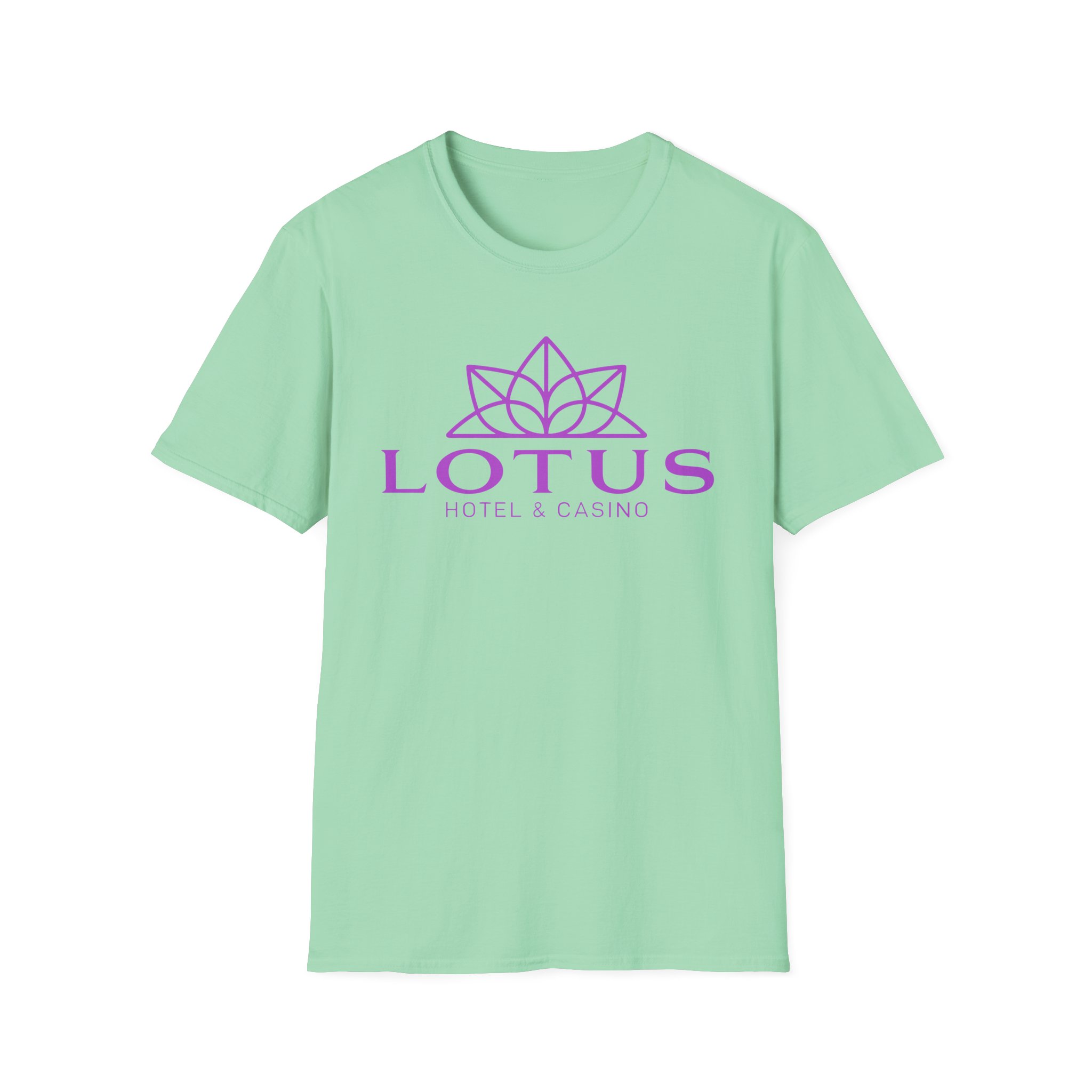 Percy Jackson and the Olympians Lotus Hotel & Casino Unisex Softstyle T-Shirt