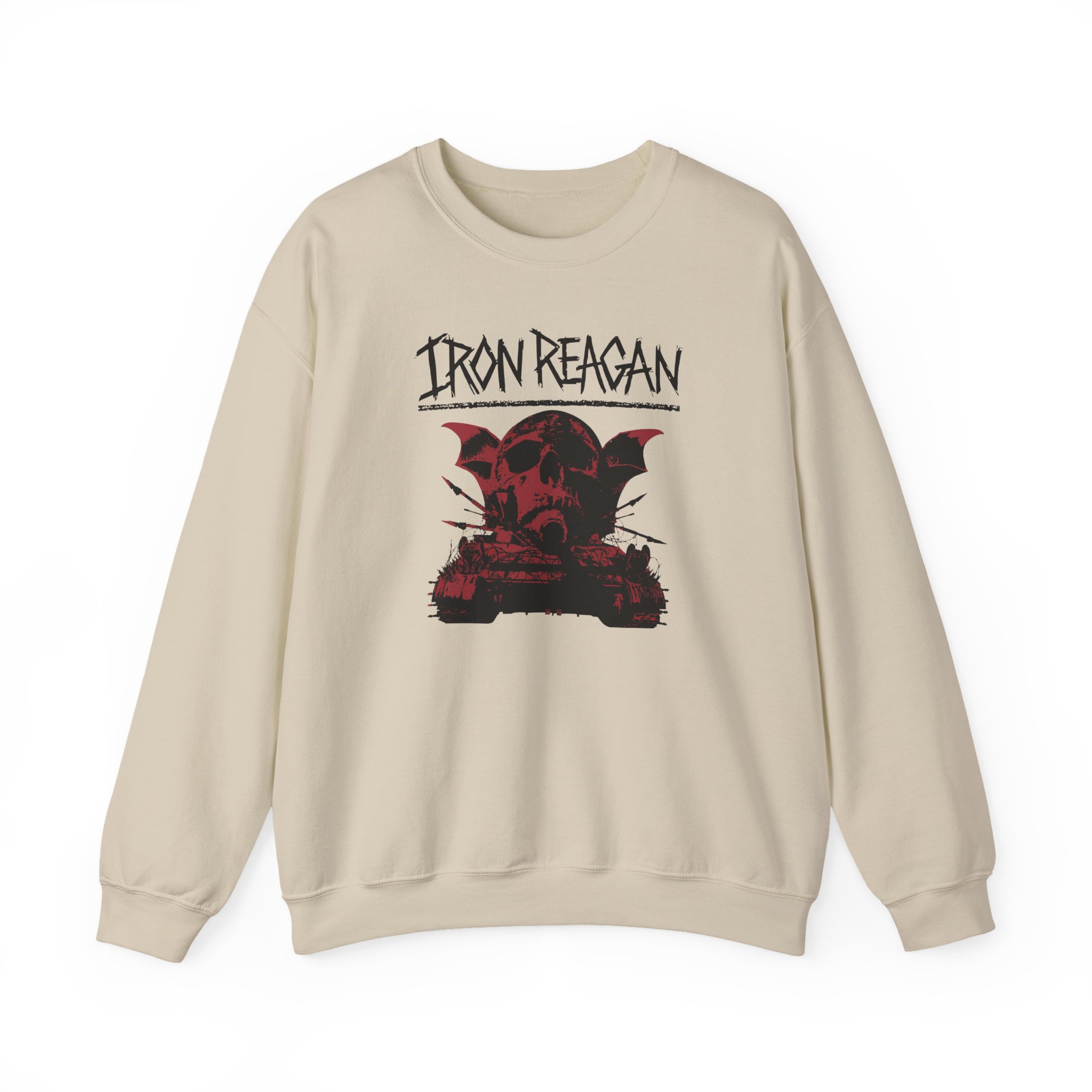 Iron Reagan Warning Unisex Heavy Blendâ„¢ Crewneck Sweatshirt